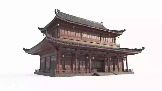 Asian Ancient Grand Palace