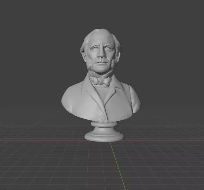 Sam Houston 3D print model_0