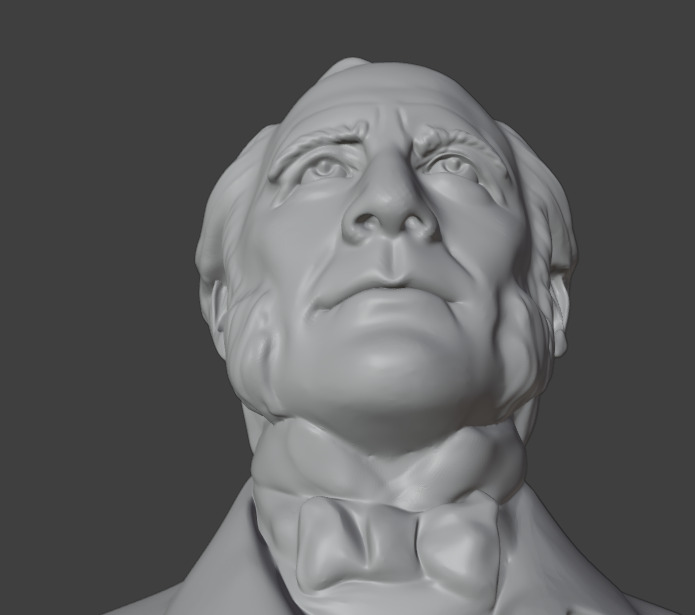 Sam Houston 3D print model_12