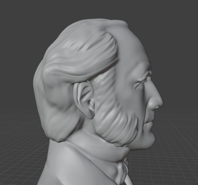 Sam Houston 3D print model_10