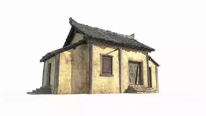 Asian ancient architecture and houses