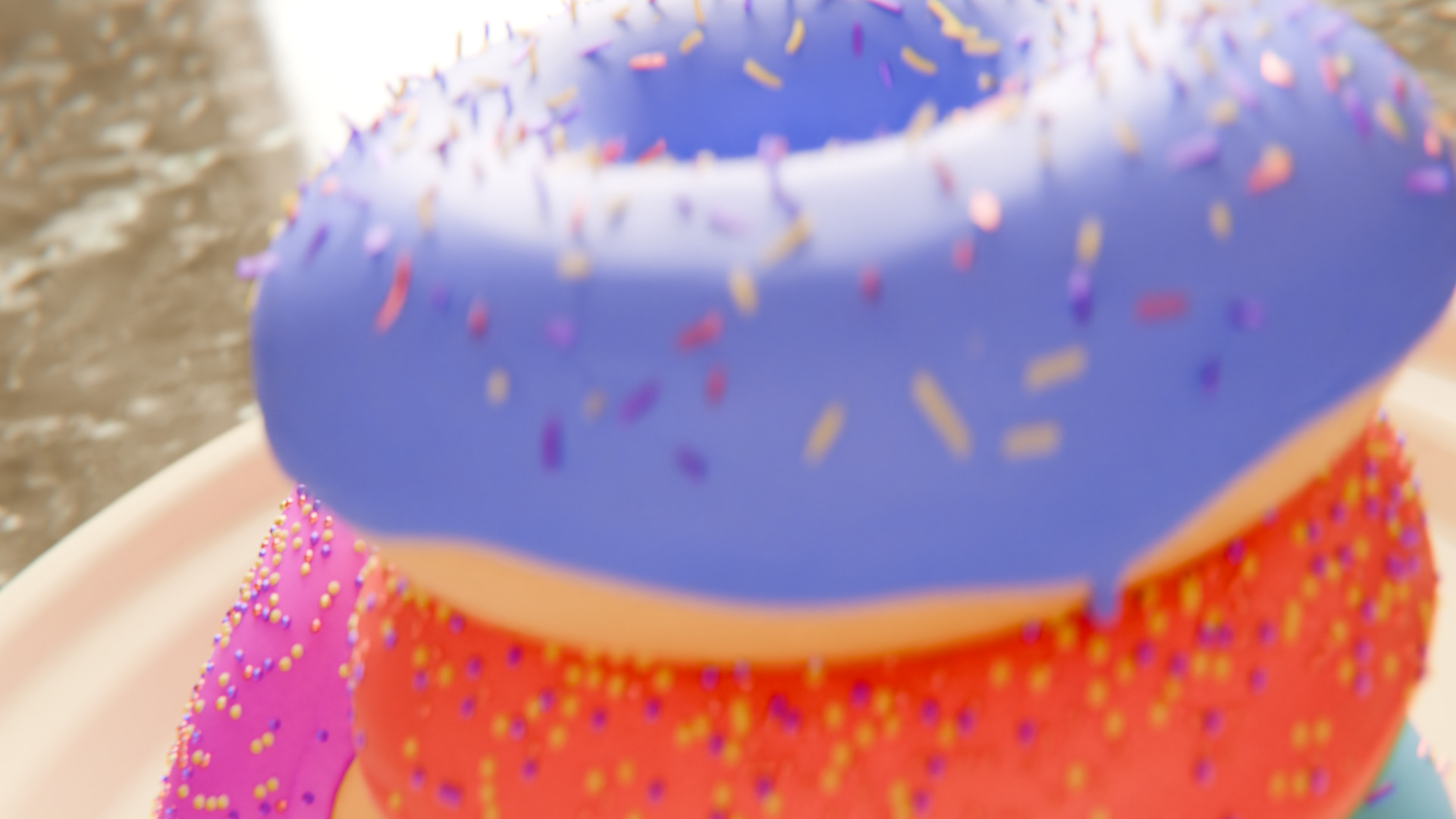 Donut Model 3D model_4