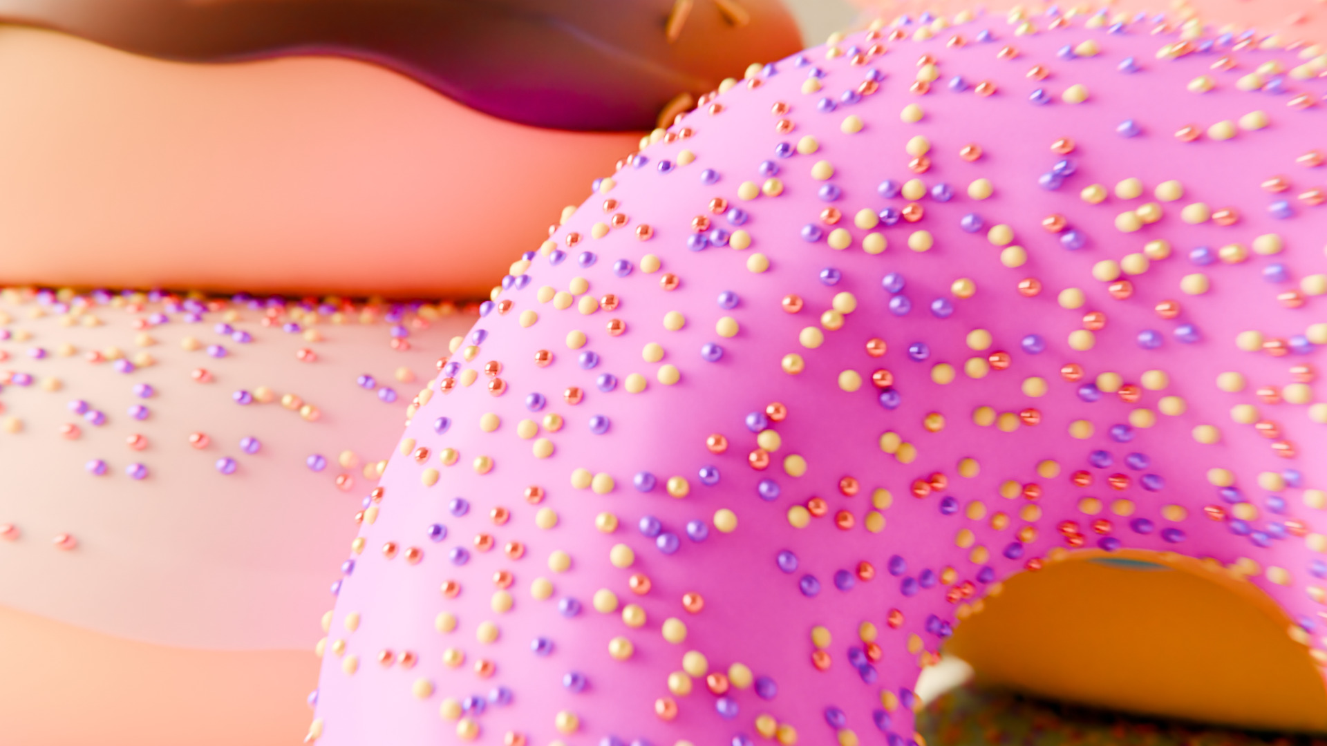 Donut Model 3D model_5