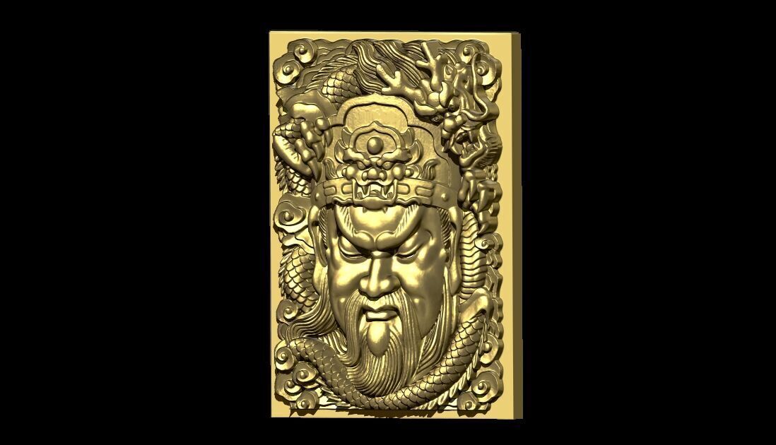 GUAN GONG  3D print model_6
