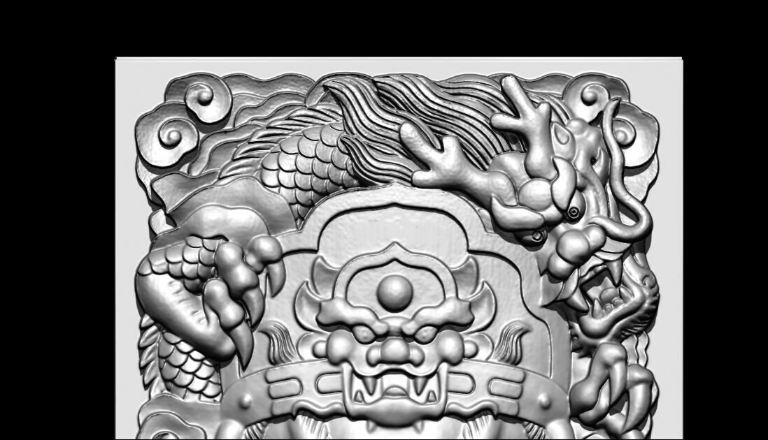 GUAN GONG  3D print model_3