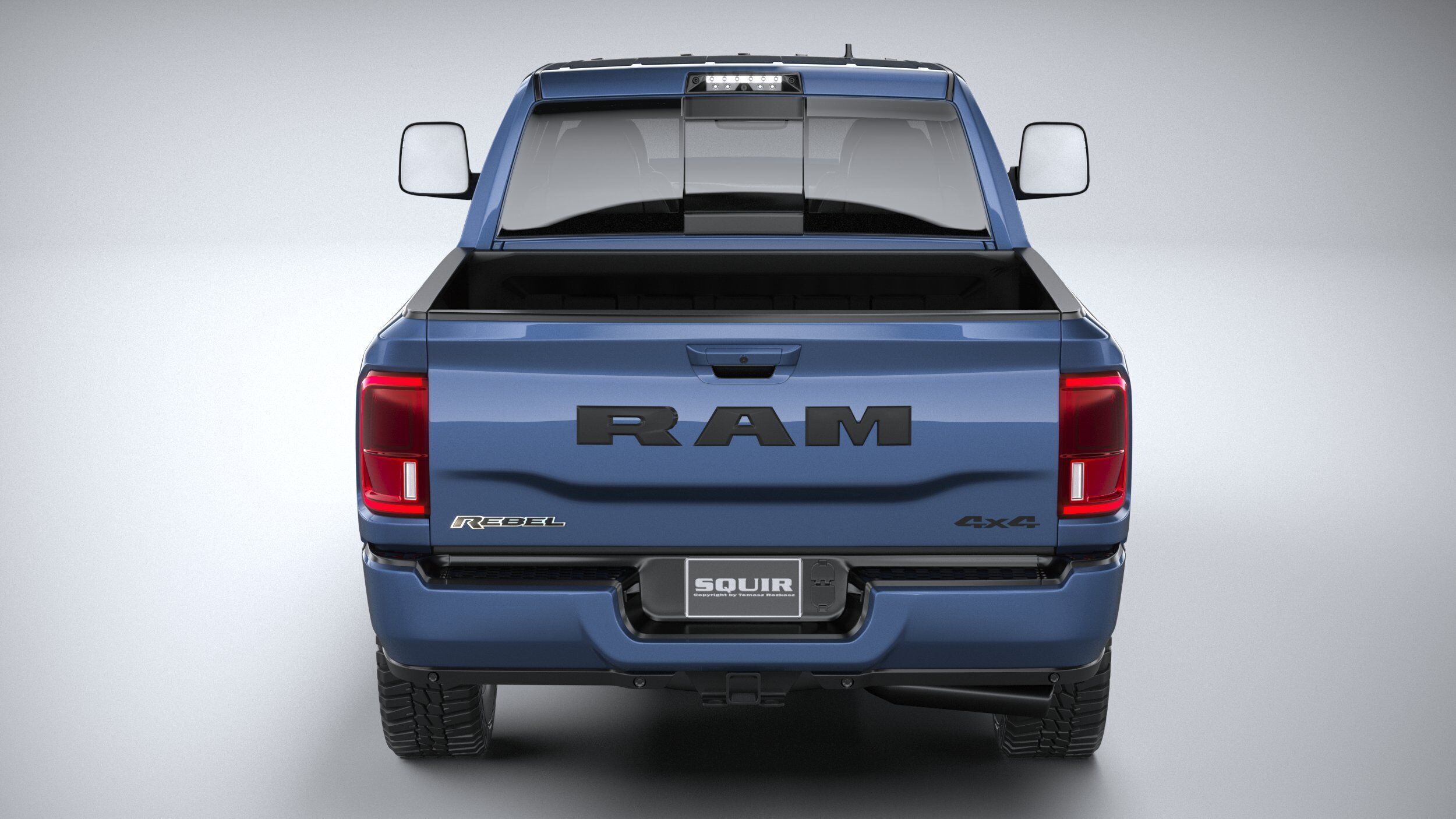 RAM Heavy Duty 2025 3D model_4