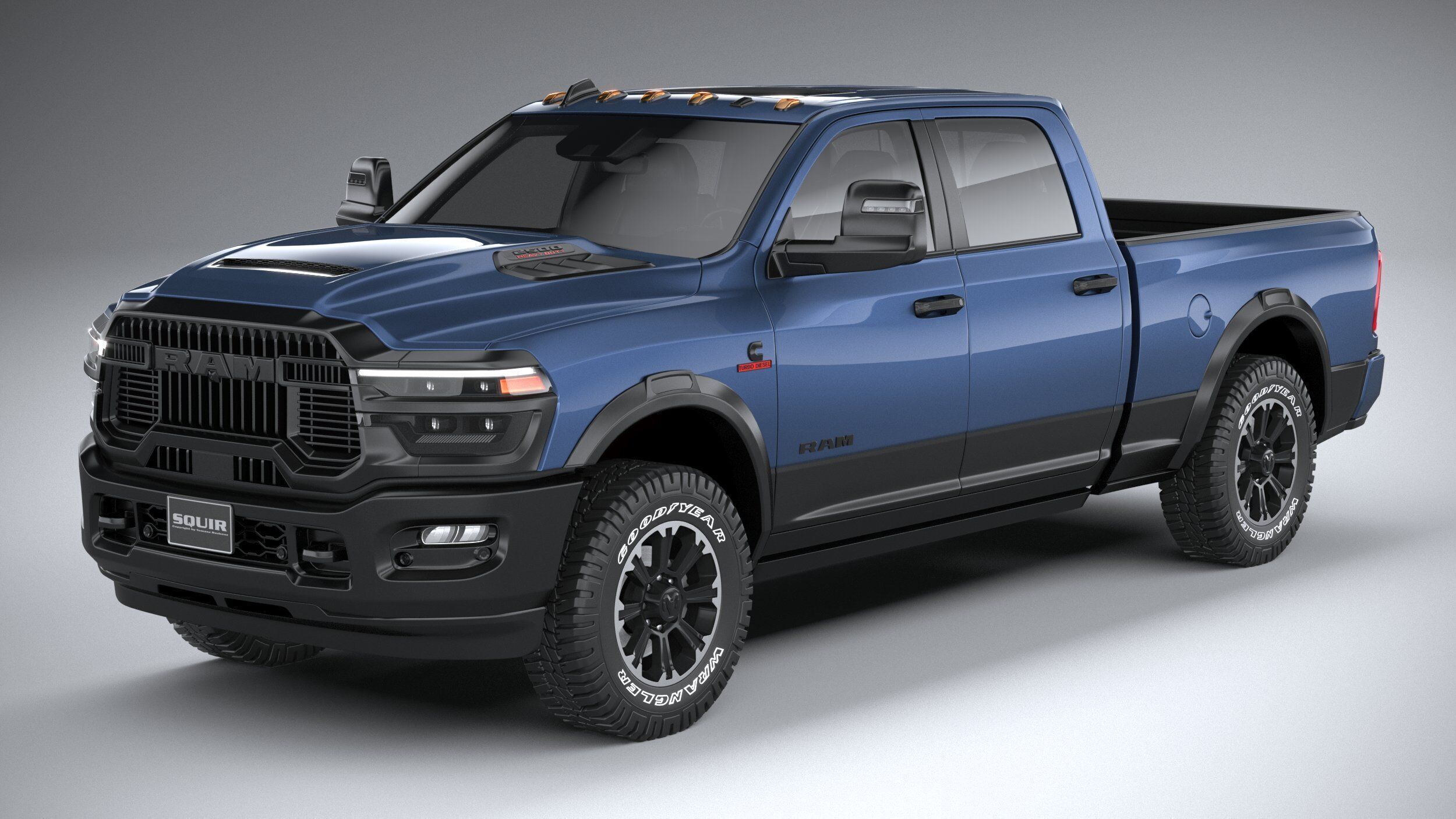 RAM Heavy Duty 2025 3D model_1