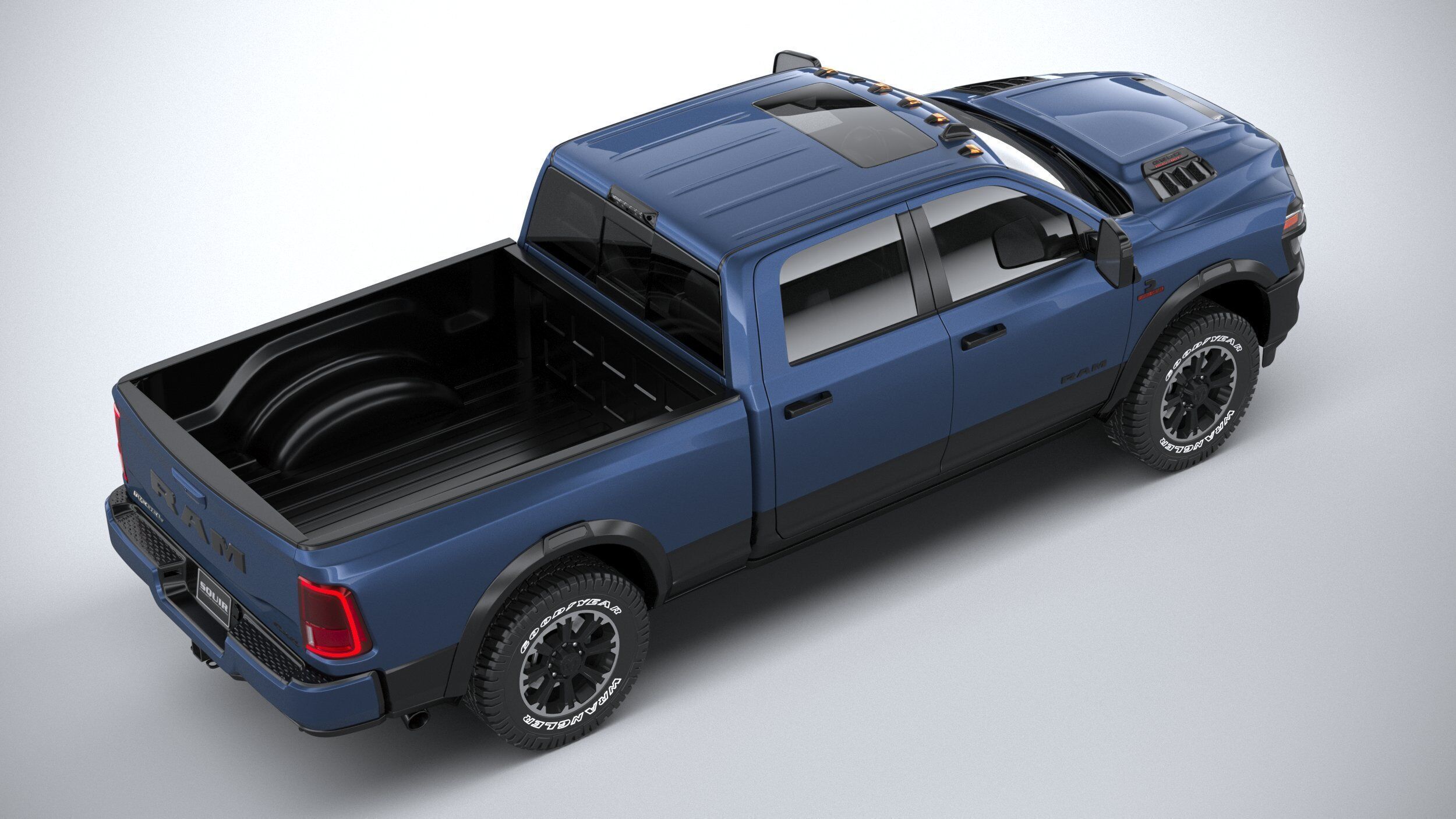 RAM Heavy Duty 2025 3D model_10