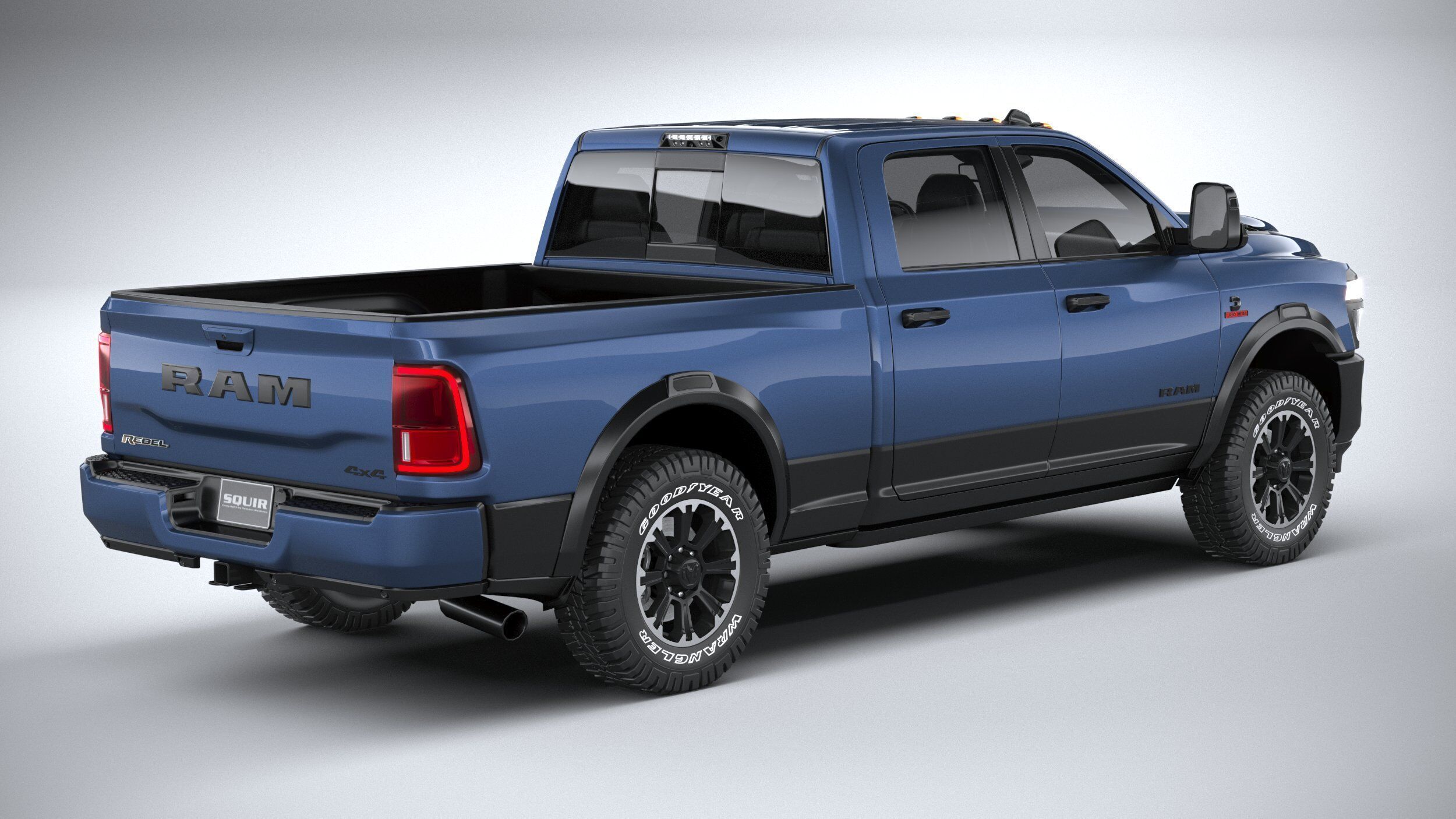 RAM Heavy Duty 2025 3D model_17