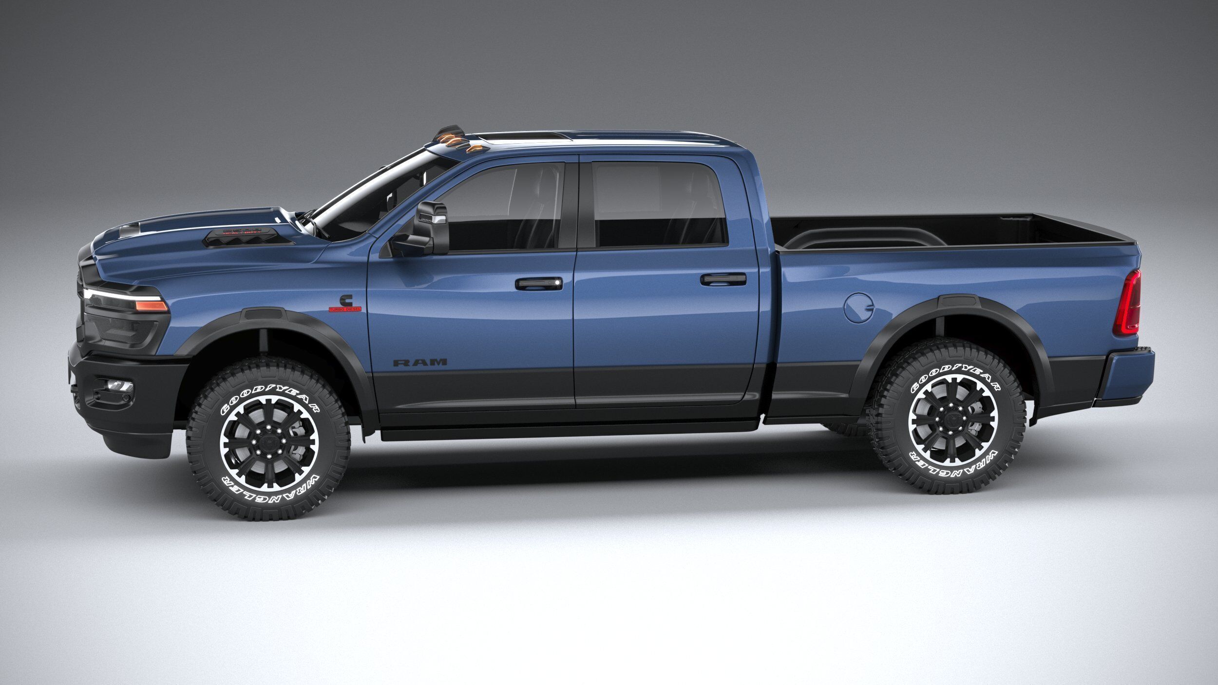 RAM Heavy Duty 2025 3D model_8