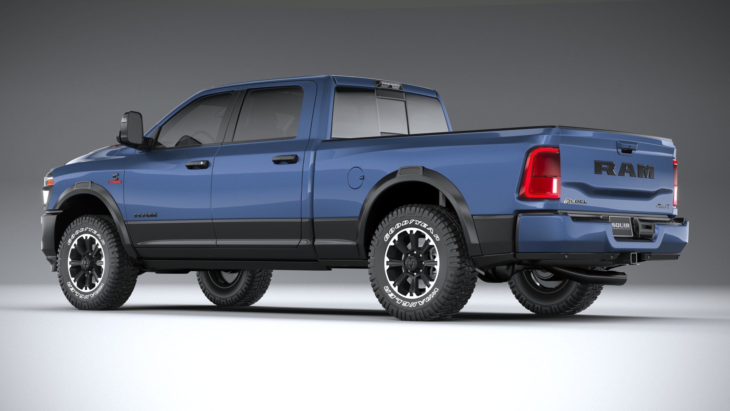 RAM Heavy Duty 2025 3D model_5