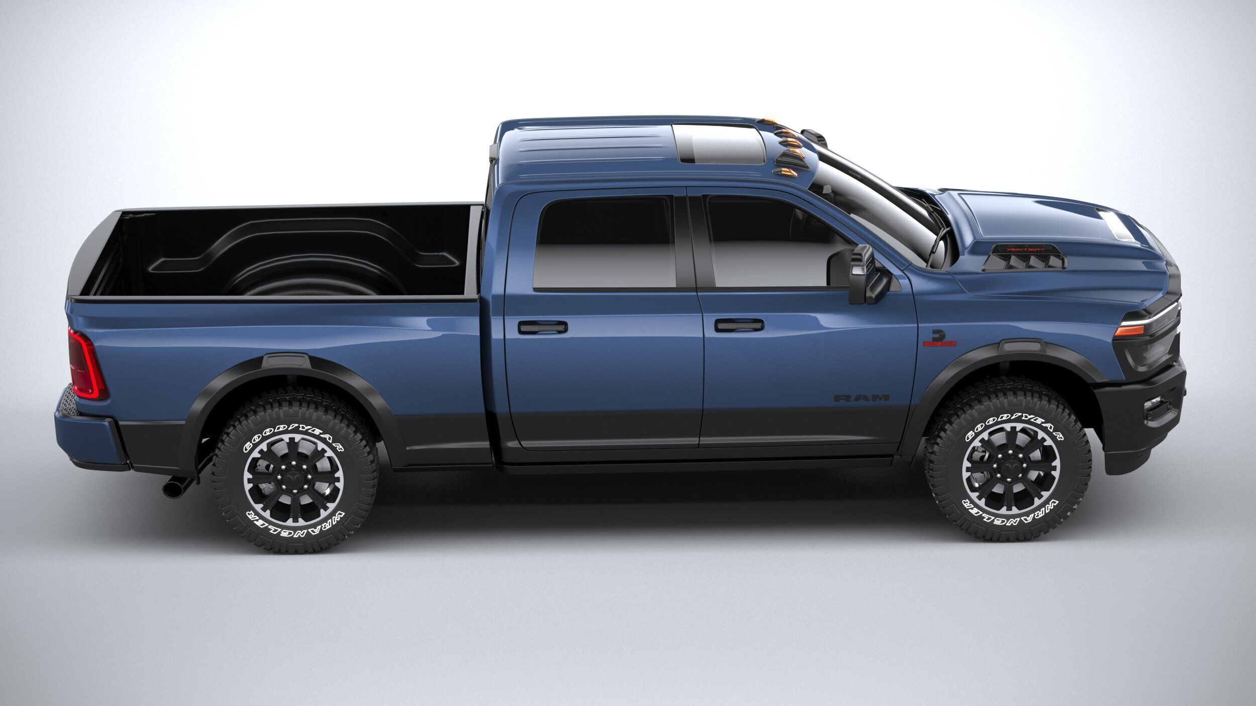 RAM Heavy Duty 2025 3D model_11