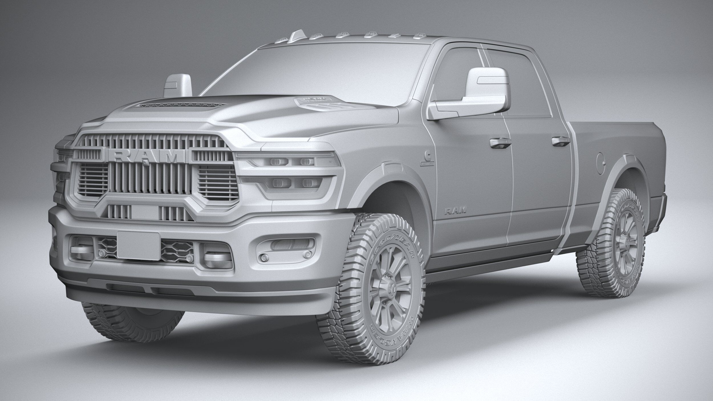 RAM Heavy Duty 2025 3D model_20