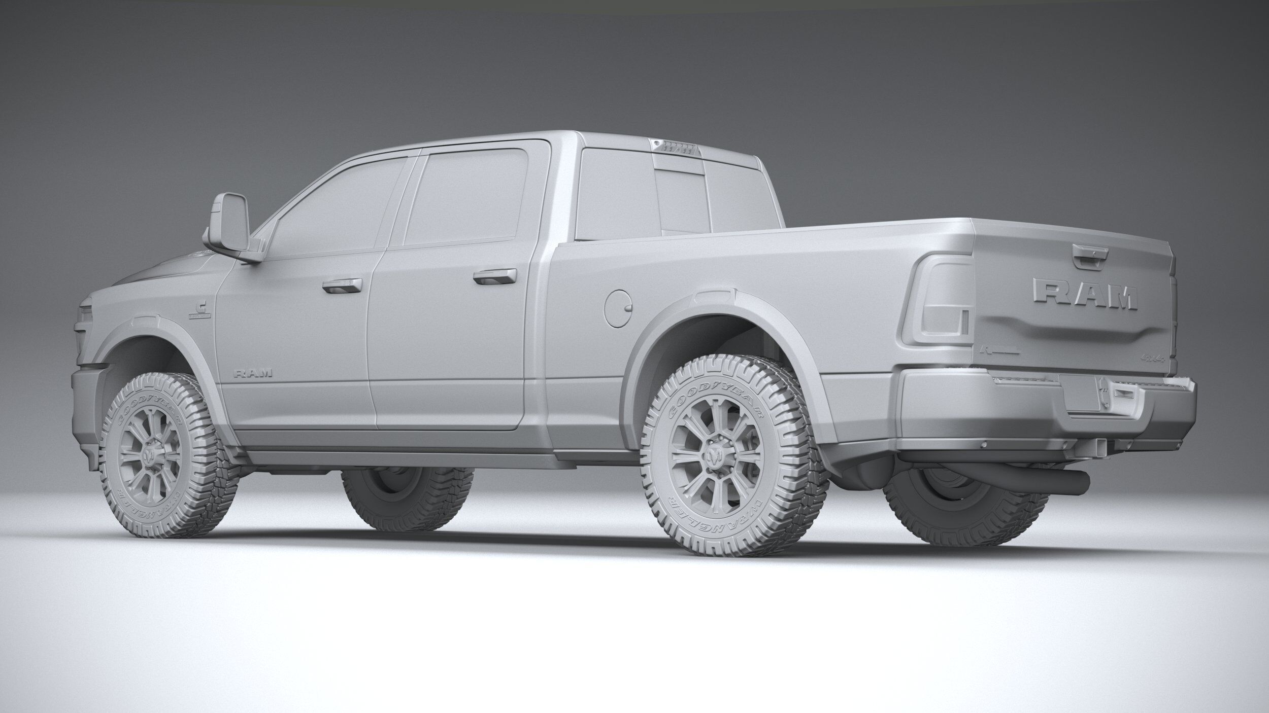RAM Heavy Duty 2025 3D model_21