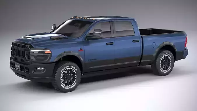 RAM Heavy Duty 2025 3D model