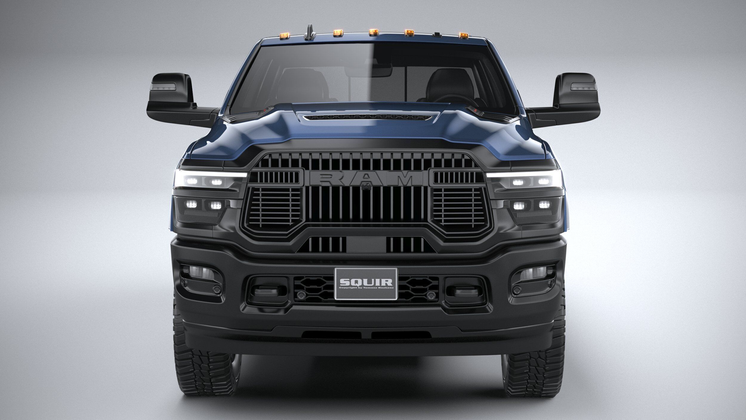 RAM Heavy Duty 2025 3D model_13