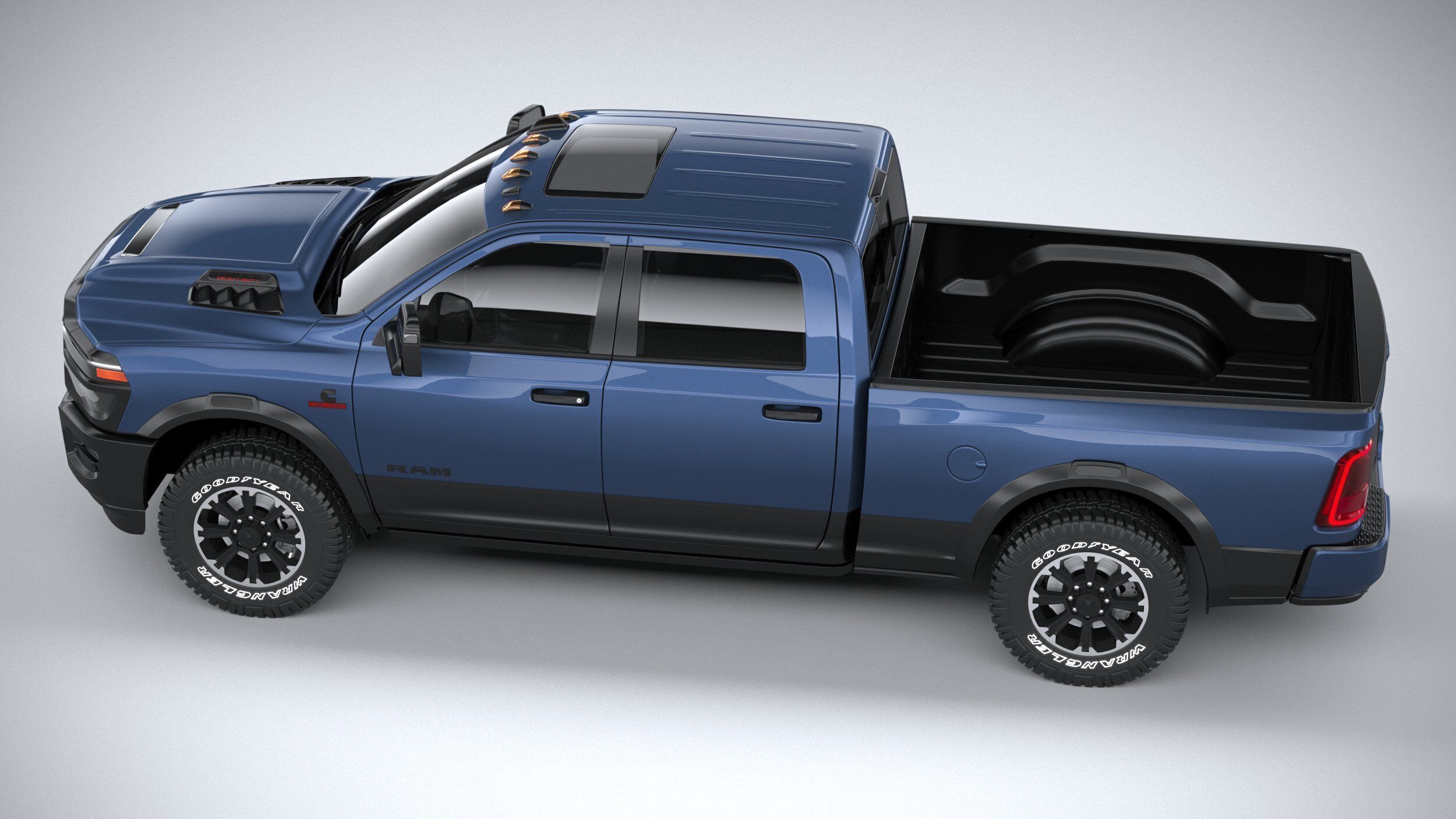 RAM Heavy Duty 2025 3D model_9