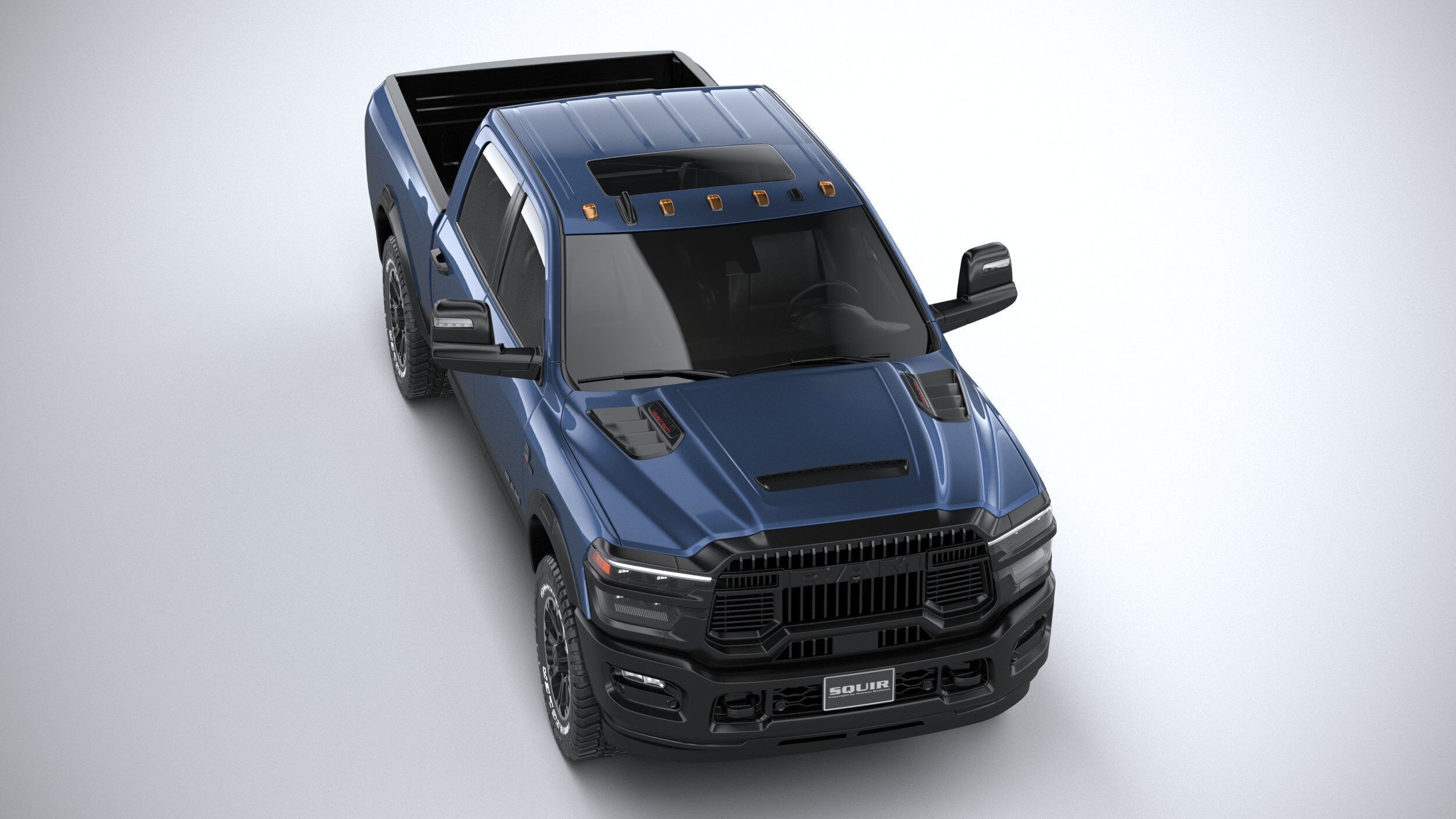 RAM Heavy Duty 2025 3D model_12