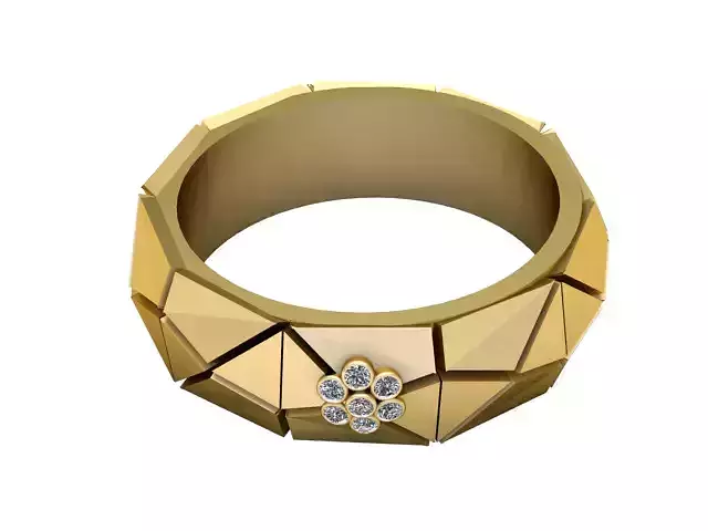 PRECIOUS SUPER RING 3D PRINTABLE MODEL 