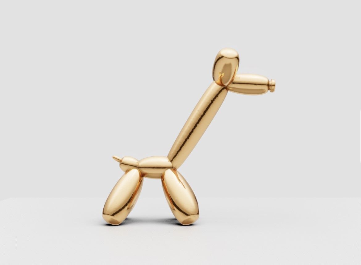 Giraffe Balloon 3D print model_7