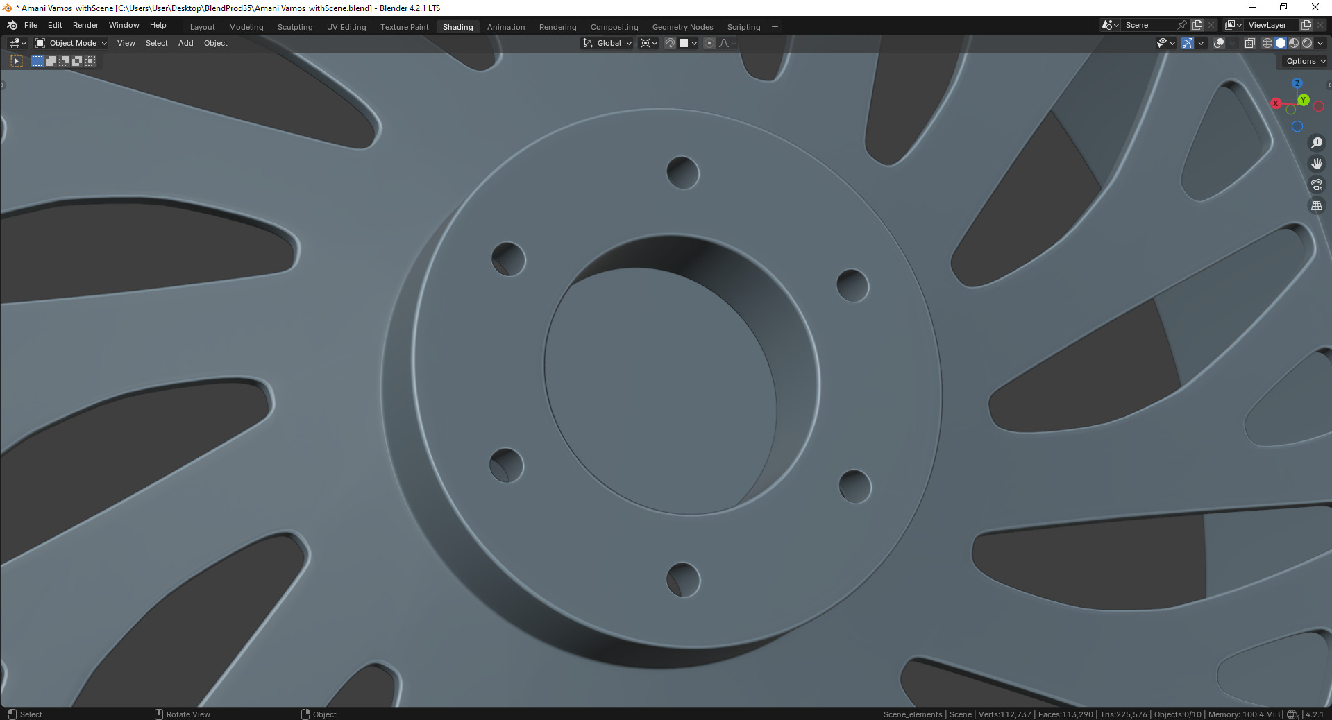 Amani Vamos Rim 3D model_14