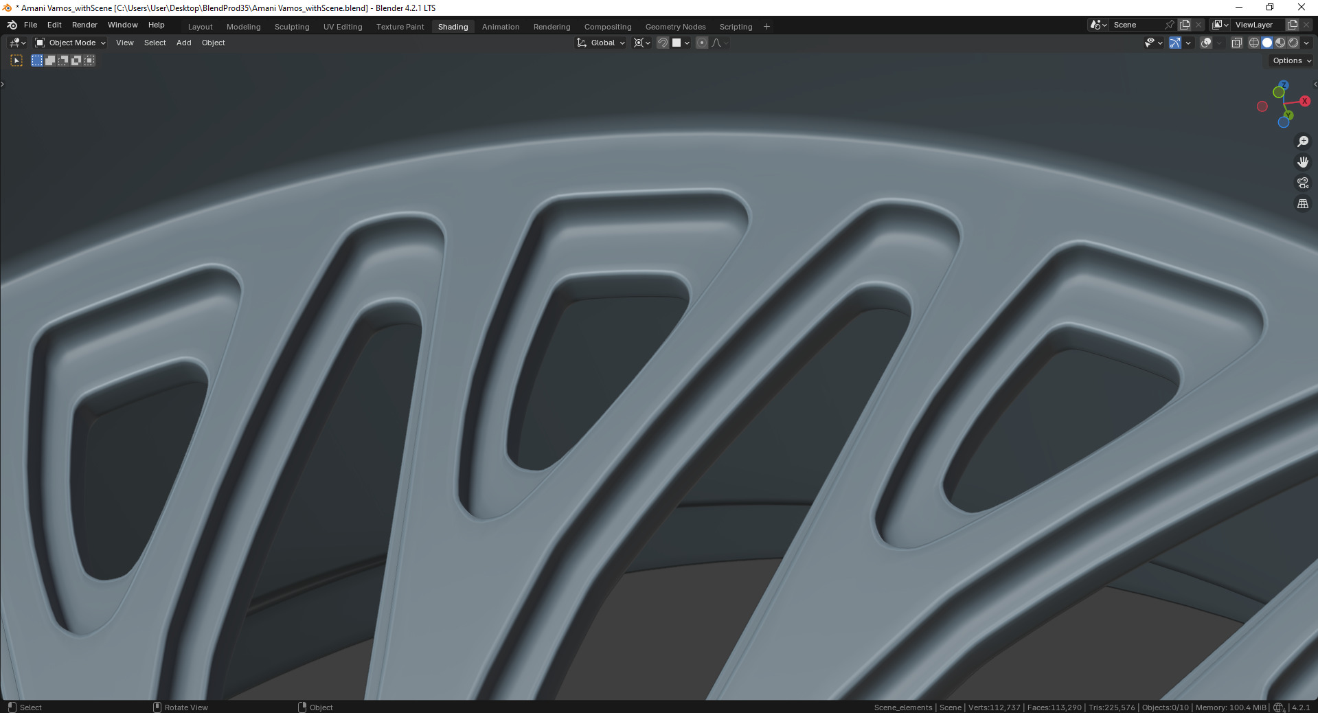 Amani Vamos Rim 3D model_11