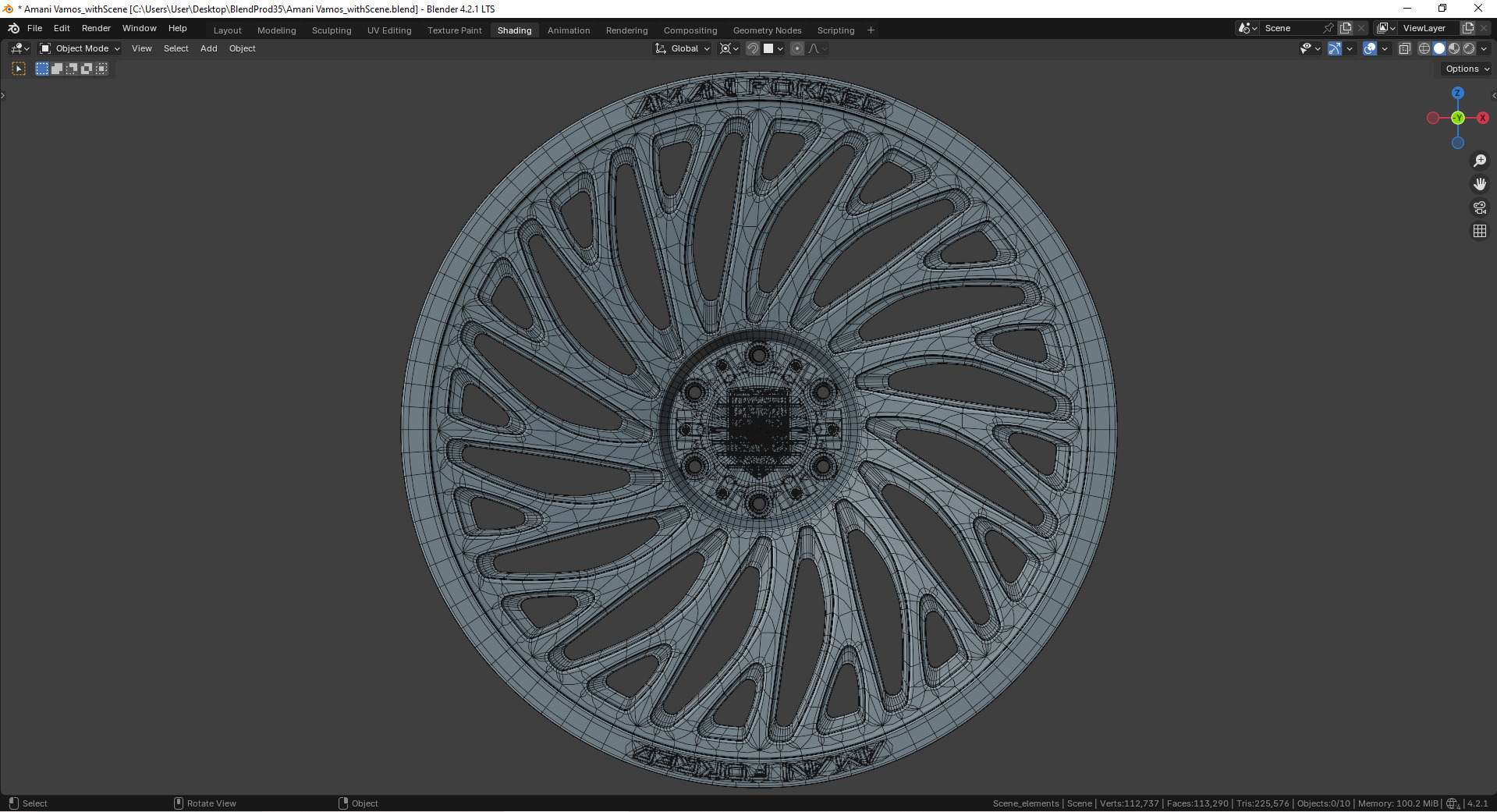 Amani Vamos Rim 3D model_15