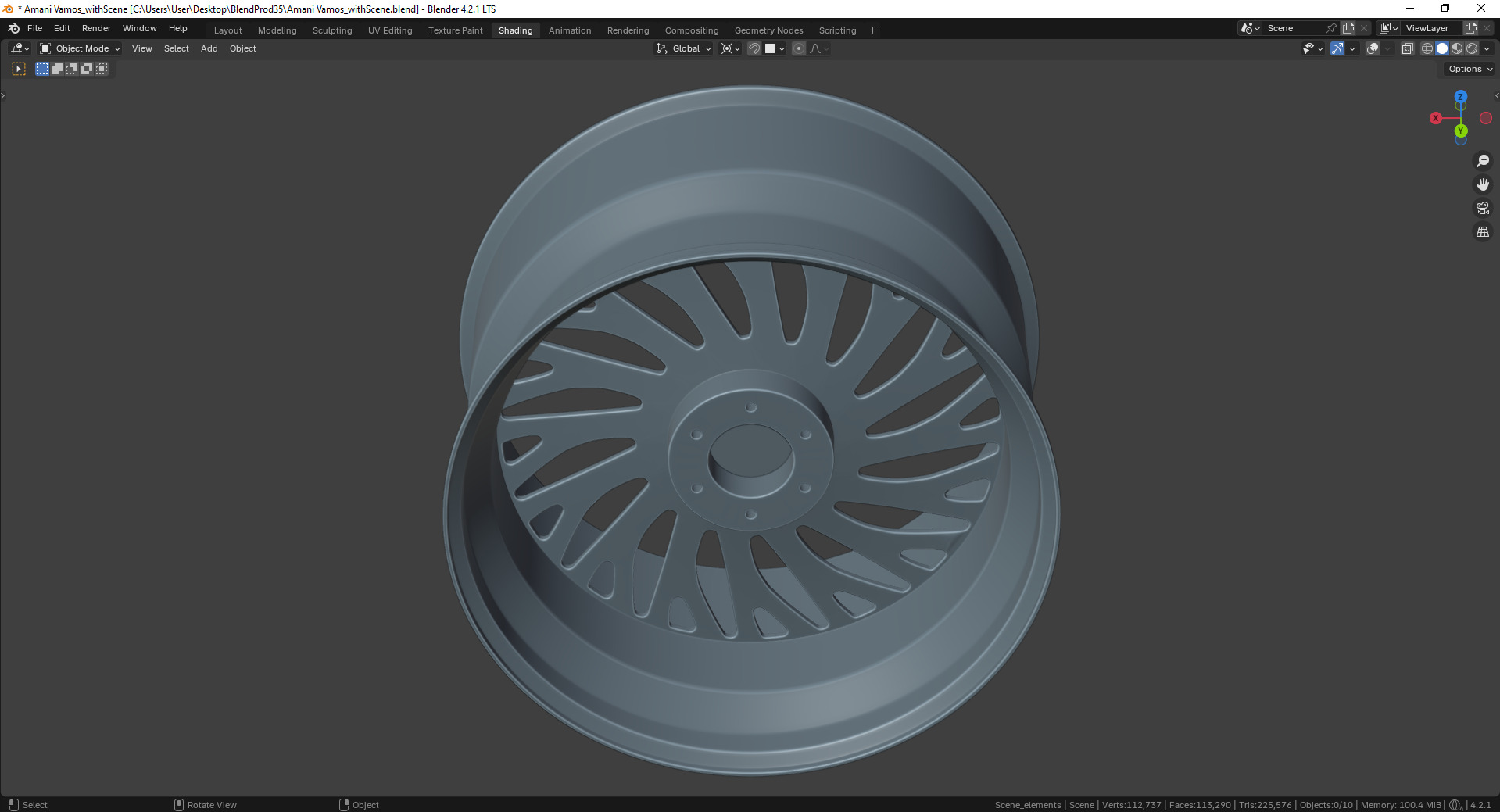Amani Vamos Rim 3D model_13
