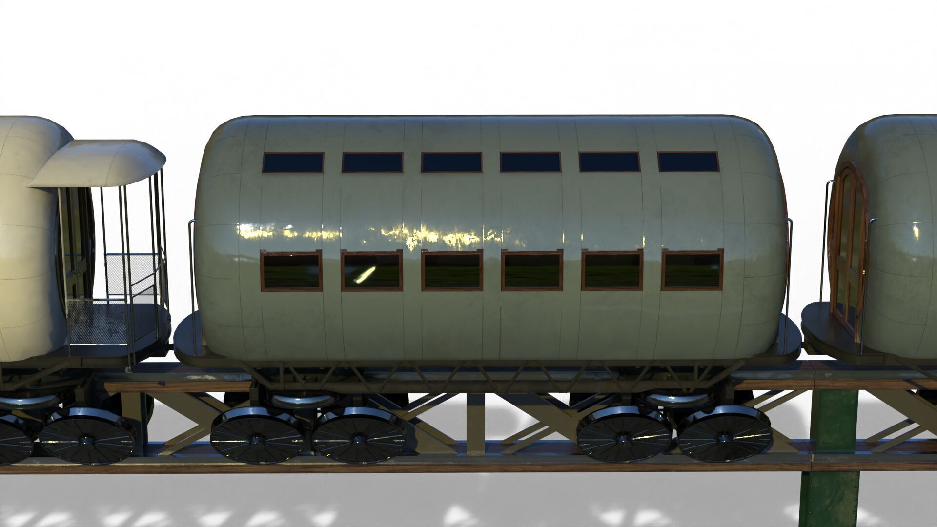 Meigs Elevated Railway 3D model_11
