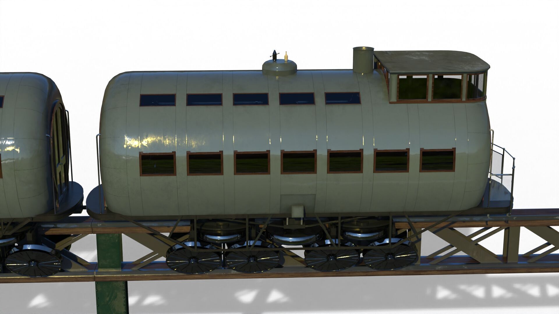 Meigs Elevated Railway 3D model_10