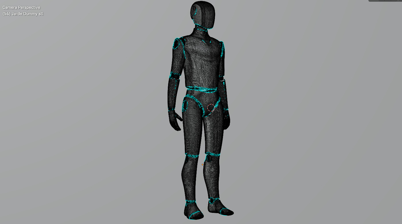 Humanoid AI Robot 3D model  3D model_6