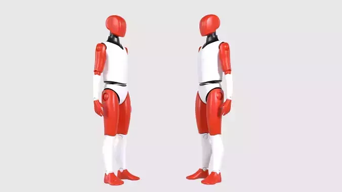 Humanoid AI Robot 3D model  3D model