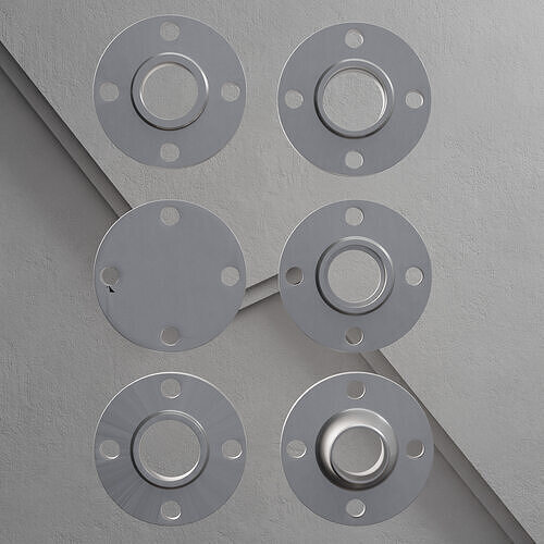 All Type of Piping Flanges ASME Standard  3D model