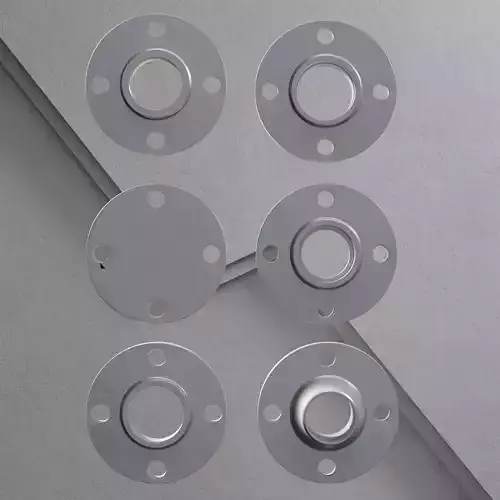 All Type of Piping Flanges ASME Standard  3D model