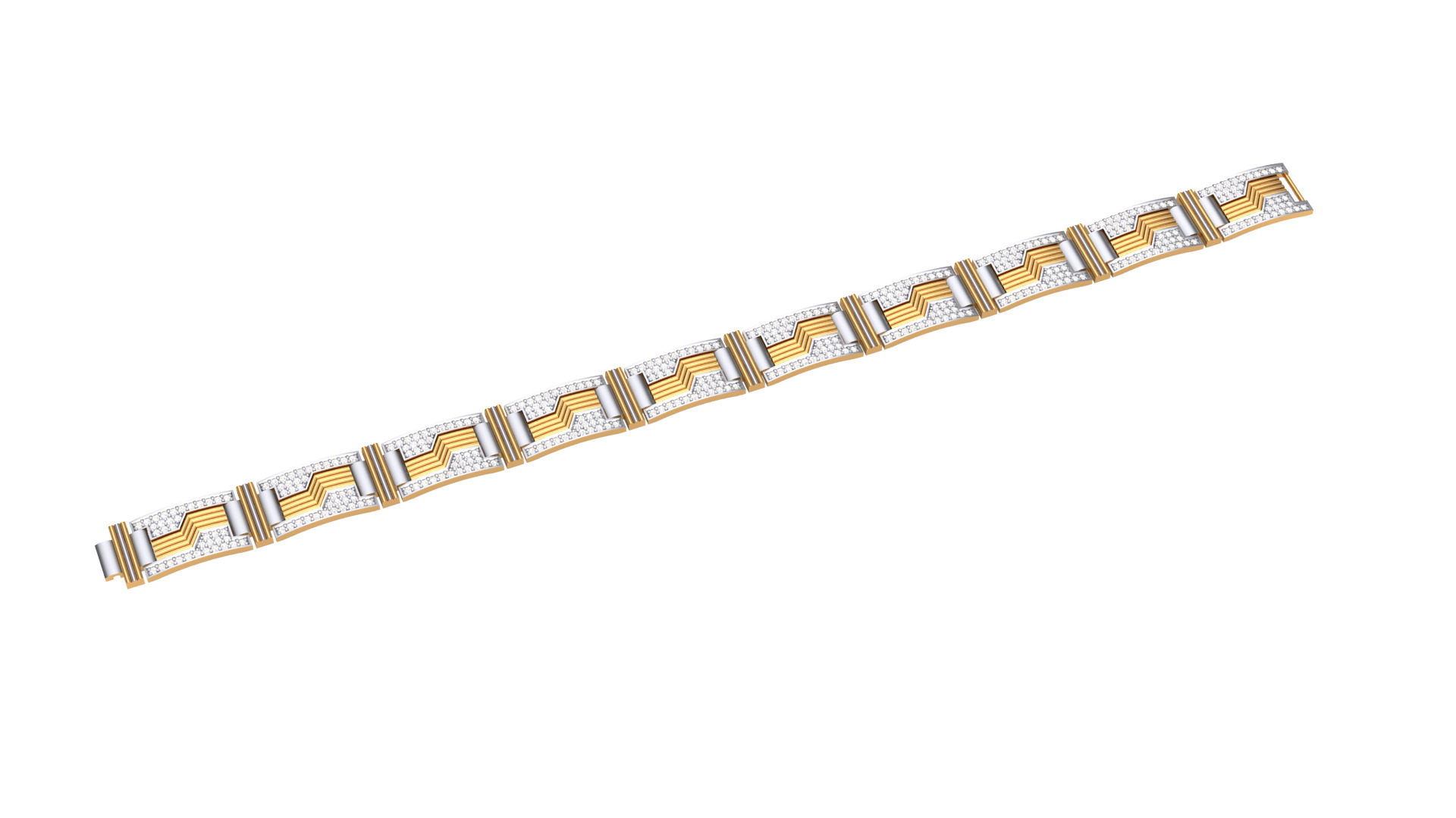 Gent Light Bracelet 3D Model 3D print model_40