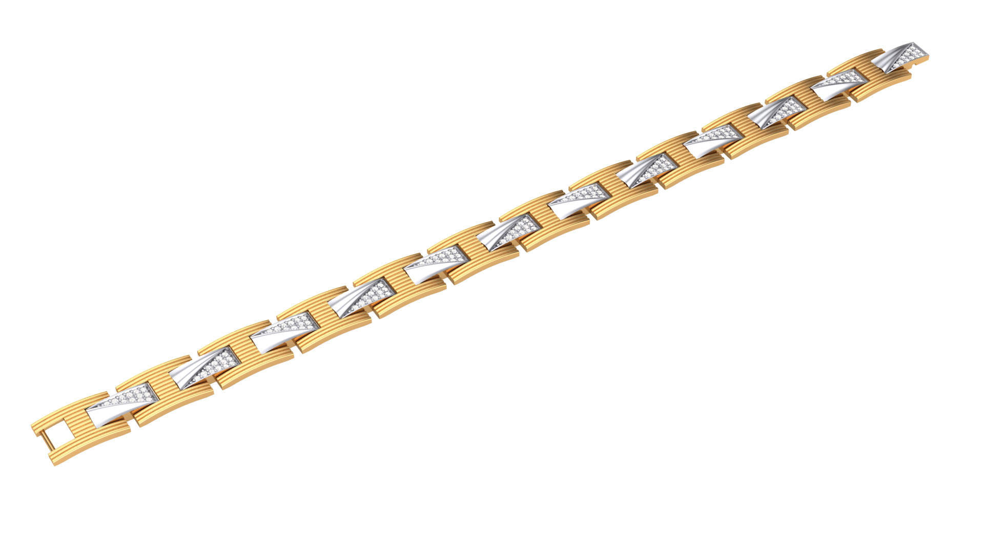 Gent Light Bracelet 3D Model 3D print model_31