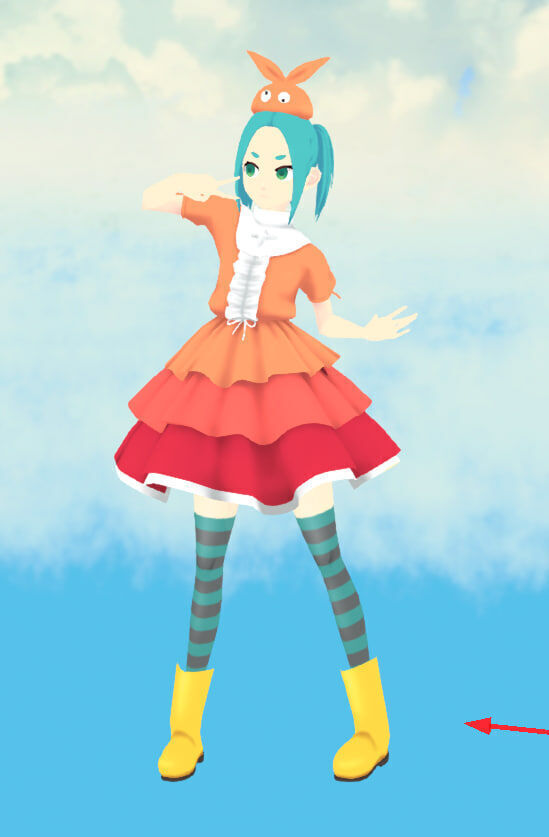 Yotsugi Ononoki - Anime Style VTuber Avatar - Ready to use 3D model_2