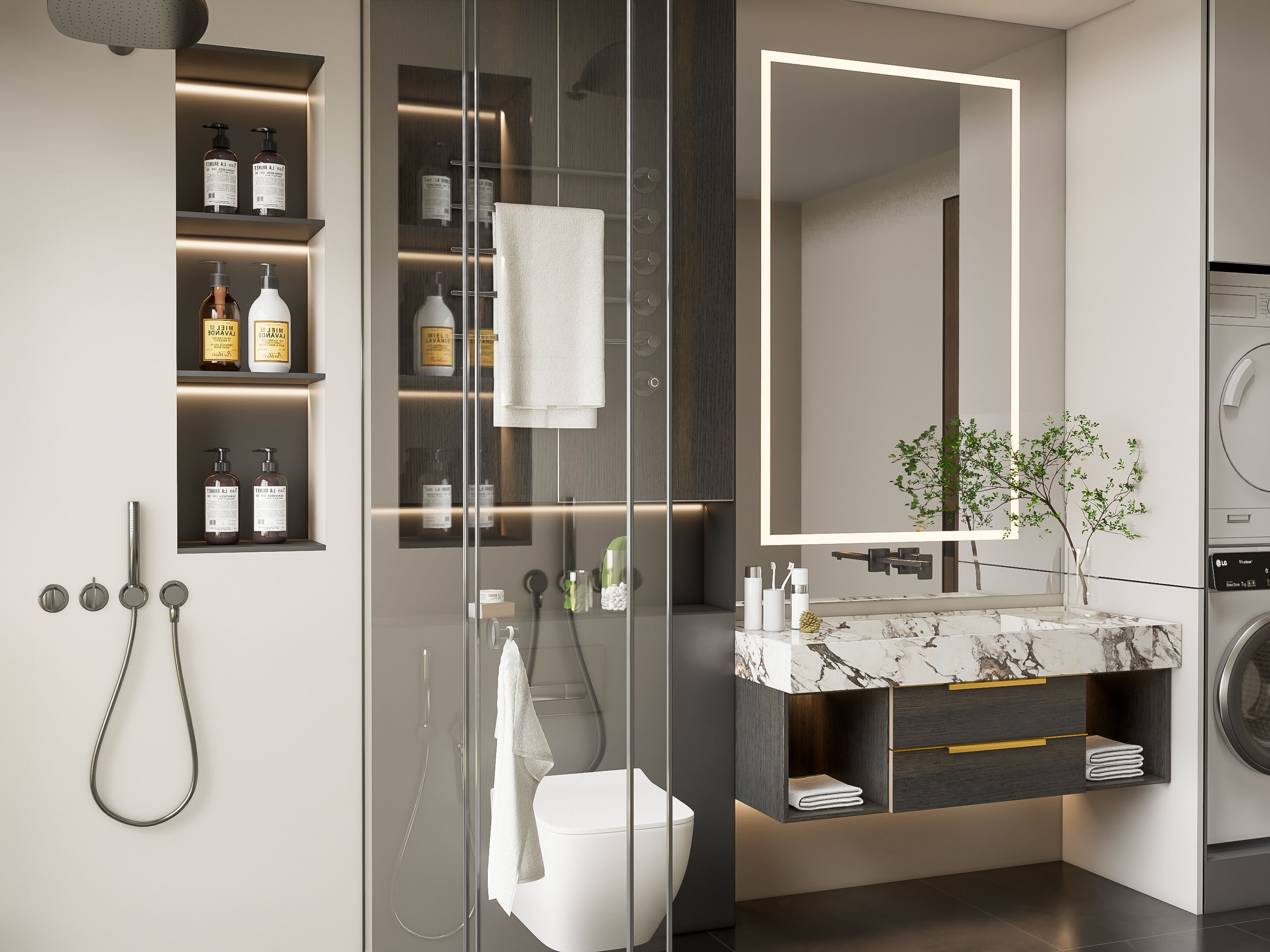Bathroom 53 3D model_7