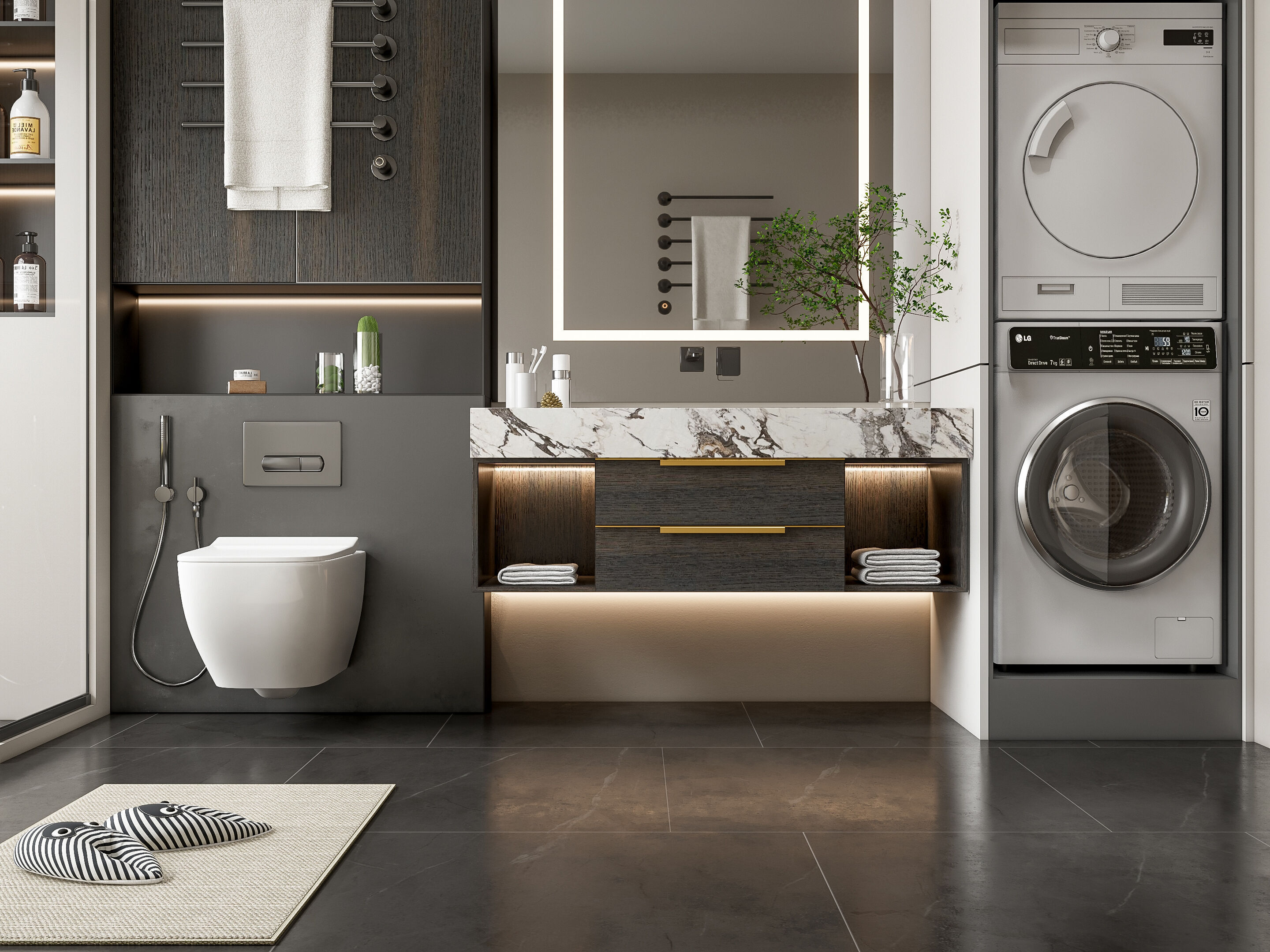 Bathroom 53 3D model_4