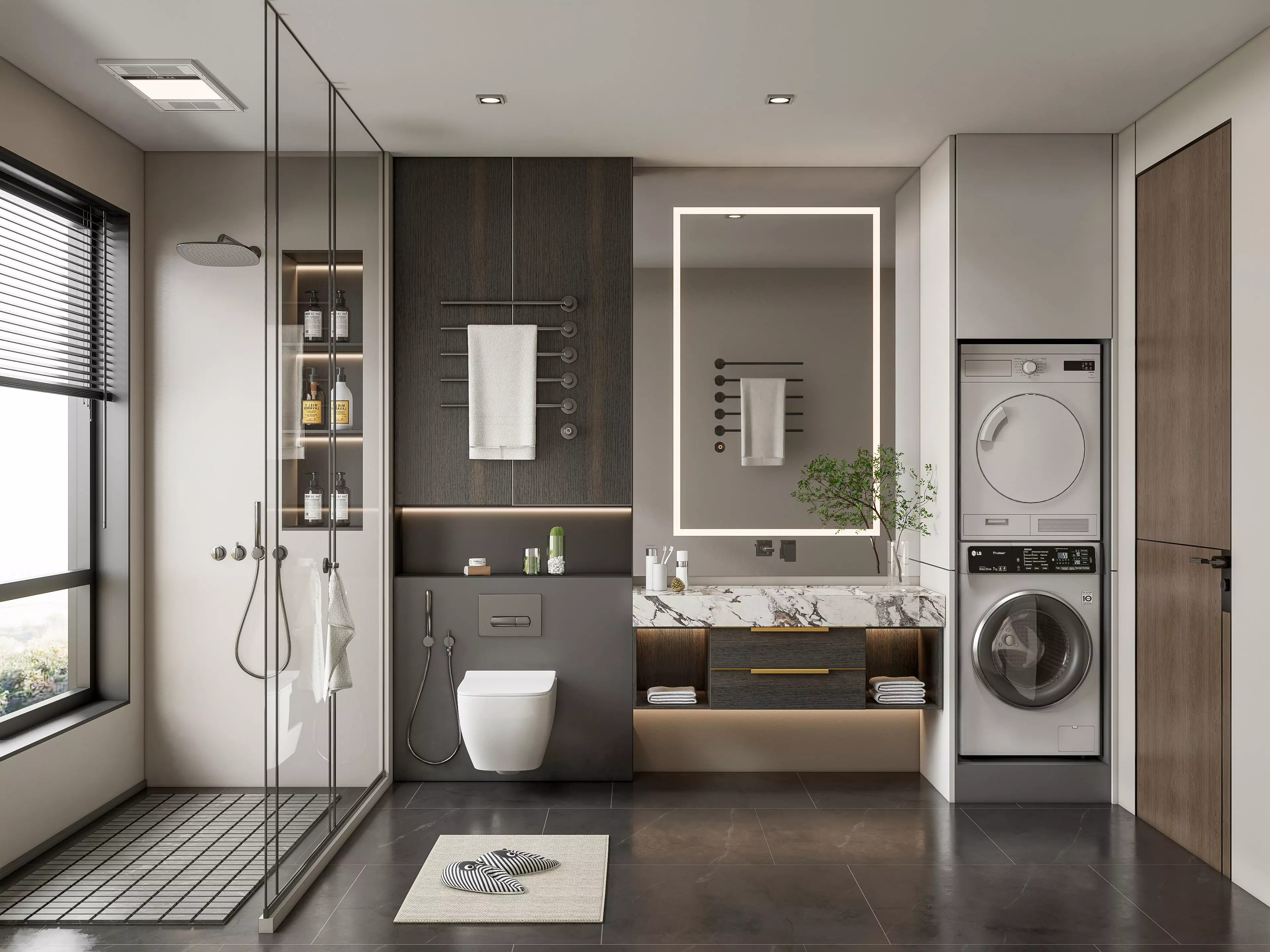 Bathroom 53 3D model_0