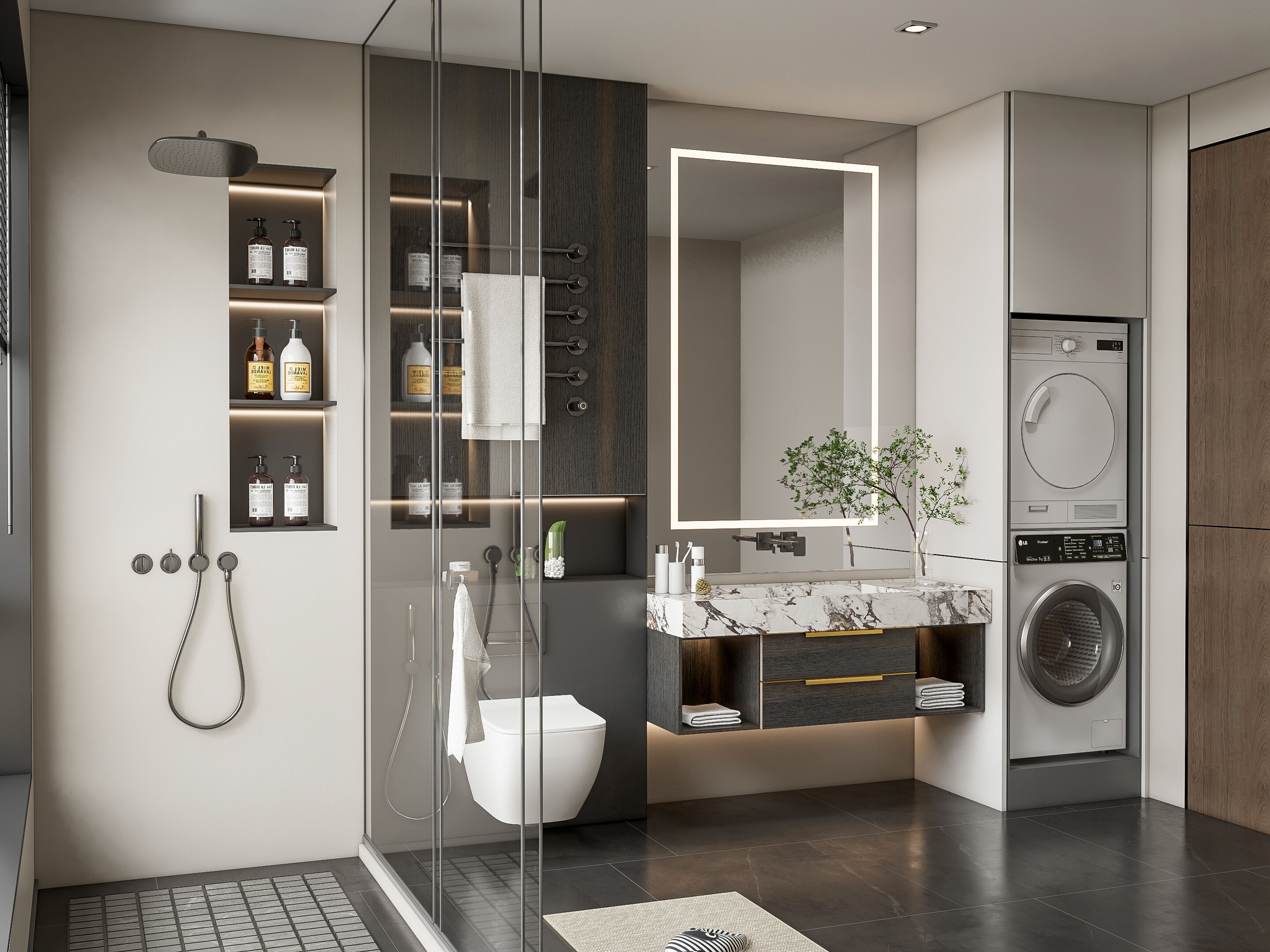 Bathroom 53 3D model_9