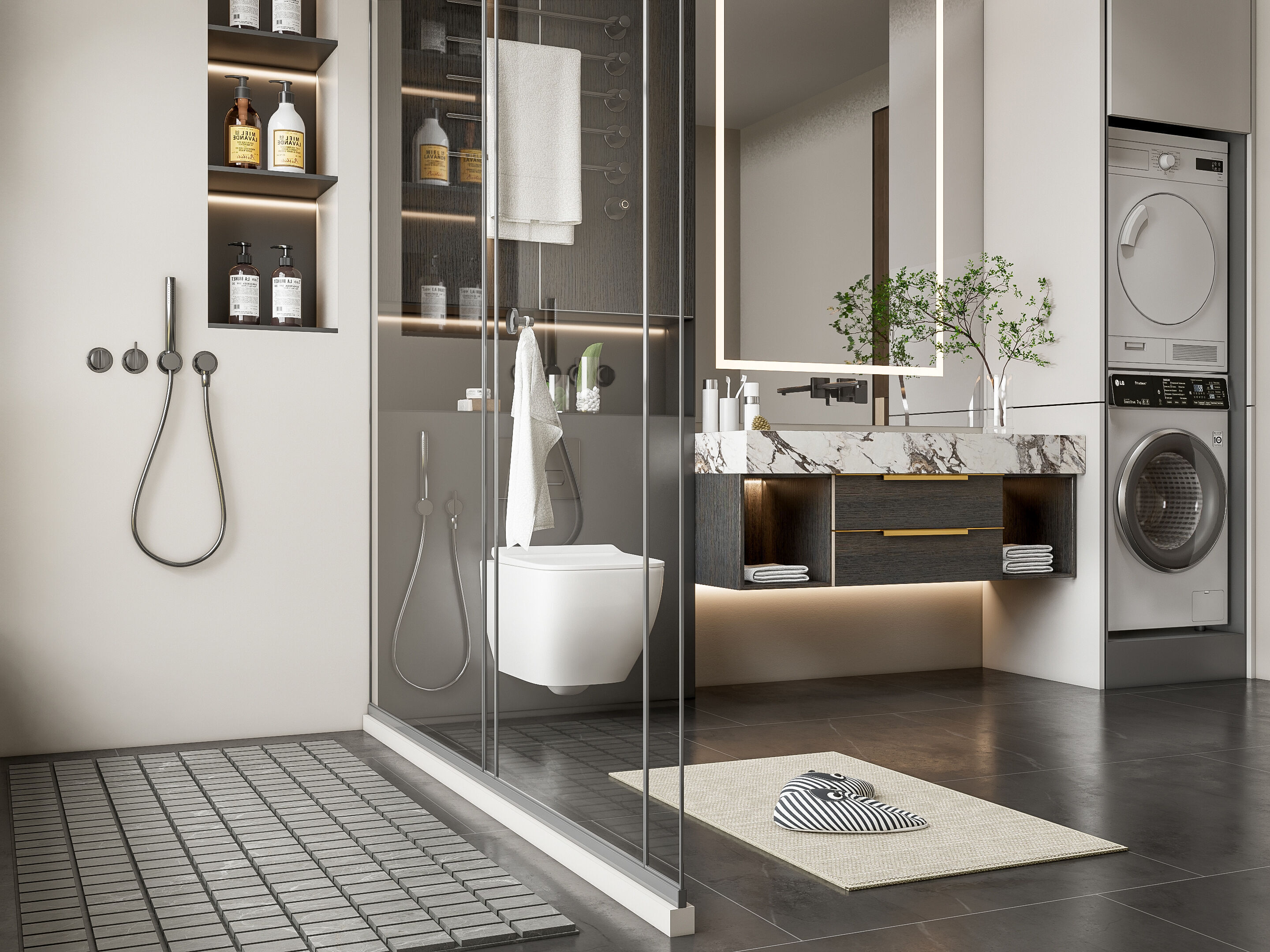 Bathroom 53 3D model_10