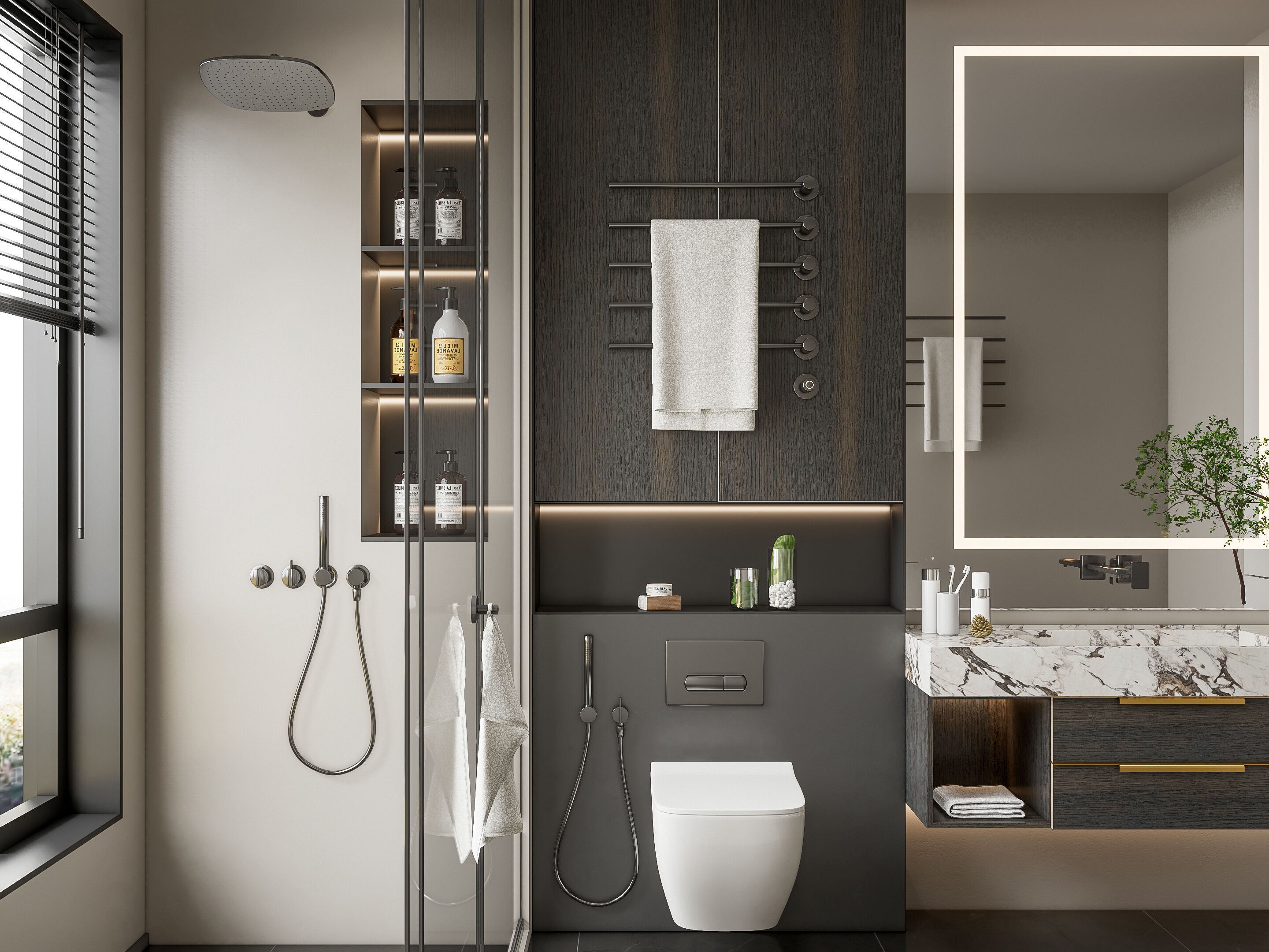 Bathroom 53 3D model_2