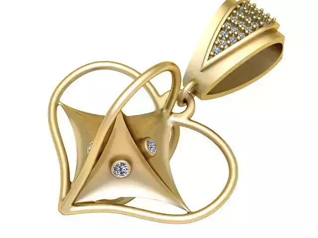 VLORA STAR PENDANT 3D PRINTABLE MODEL 