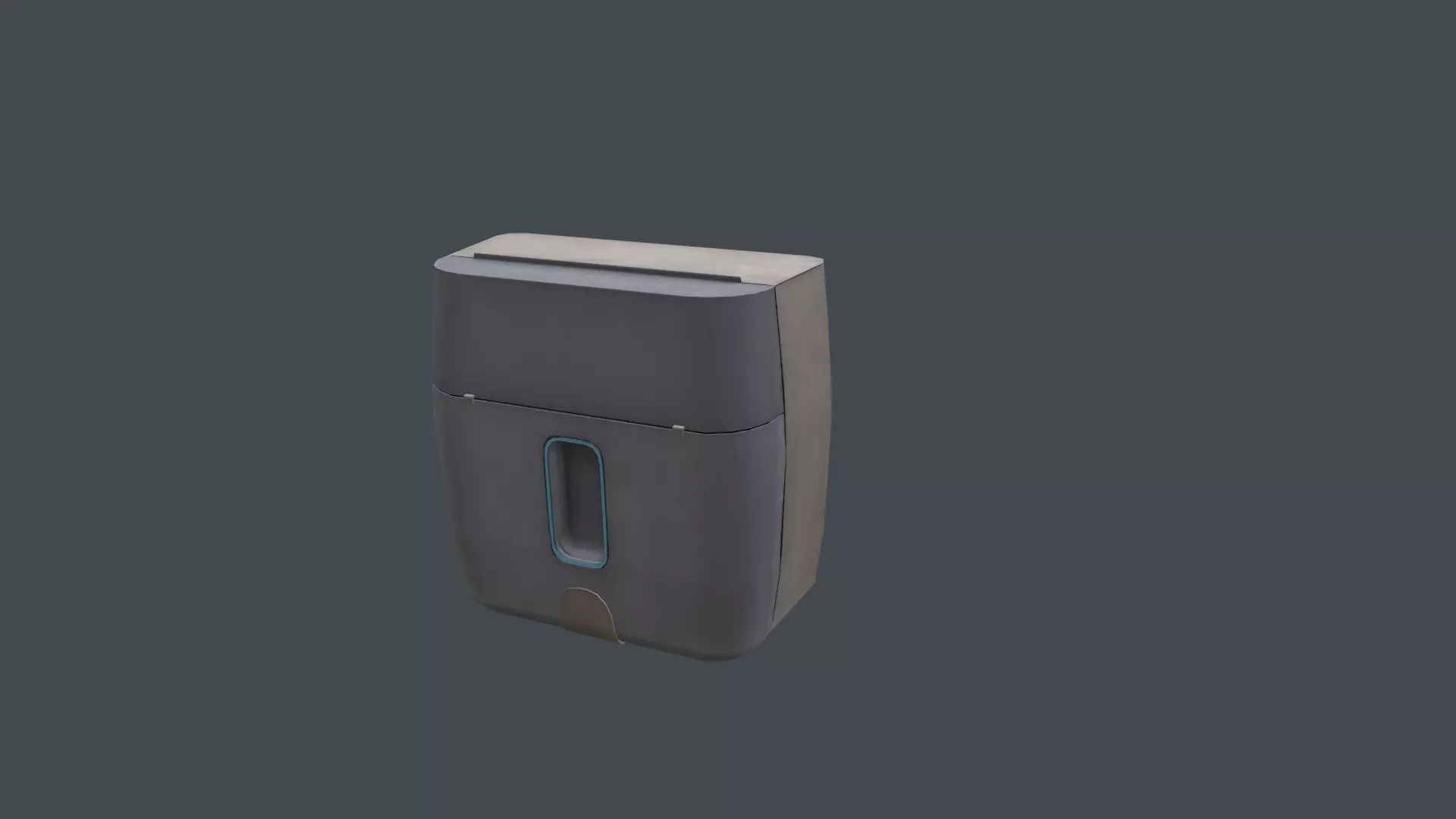 Paper towel box Free low-poly 3D model