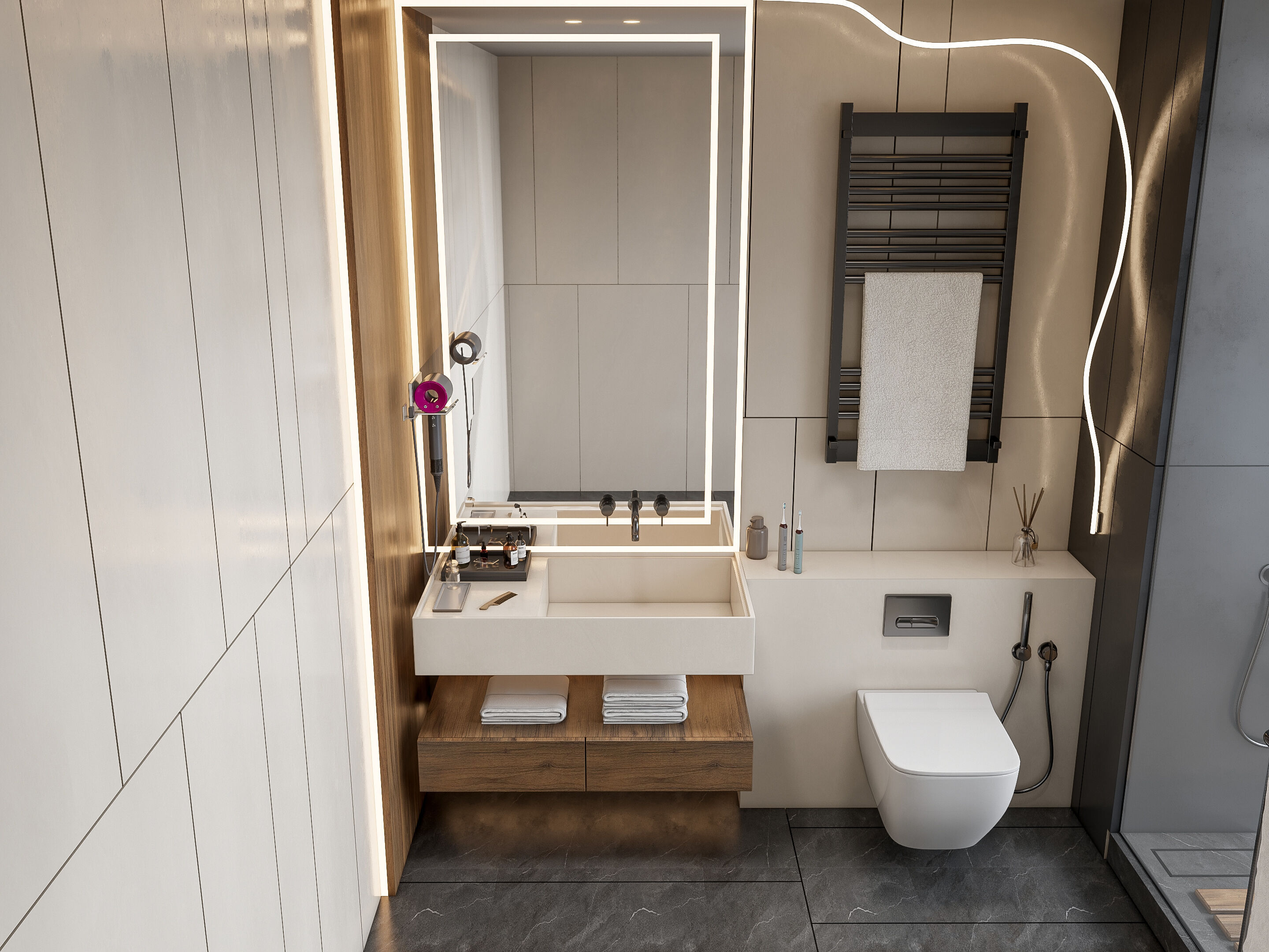 Bathroom 54 3D model_3