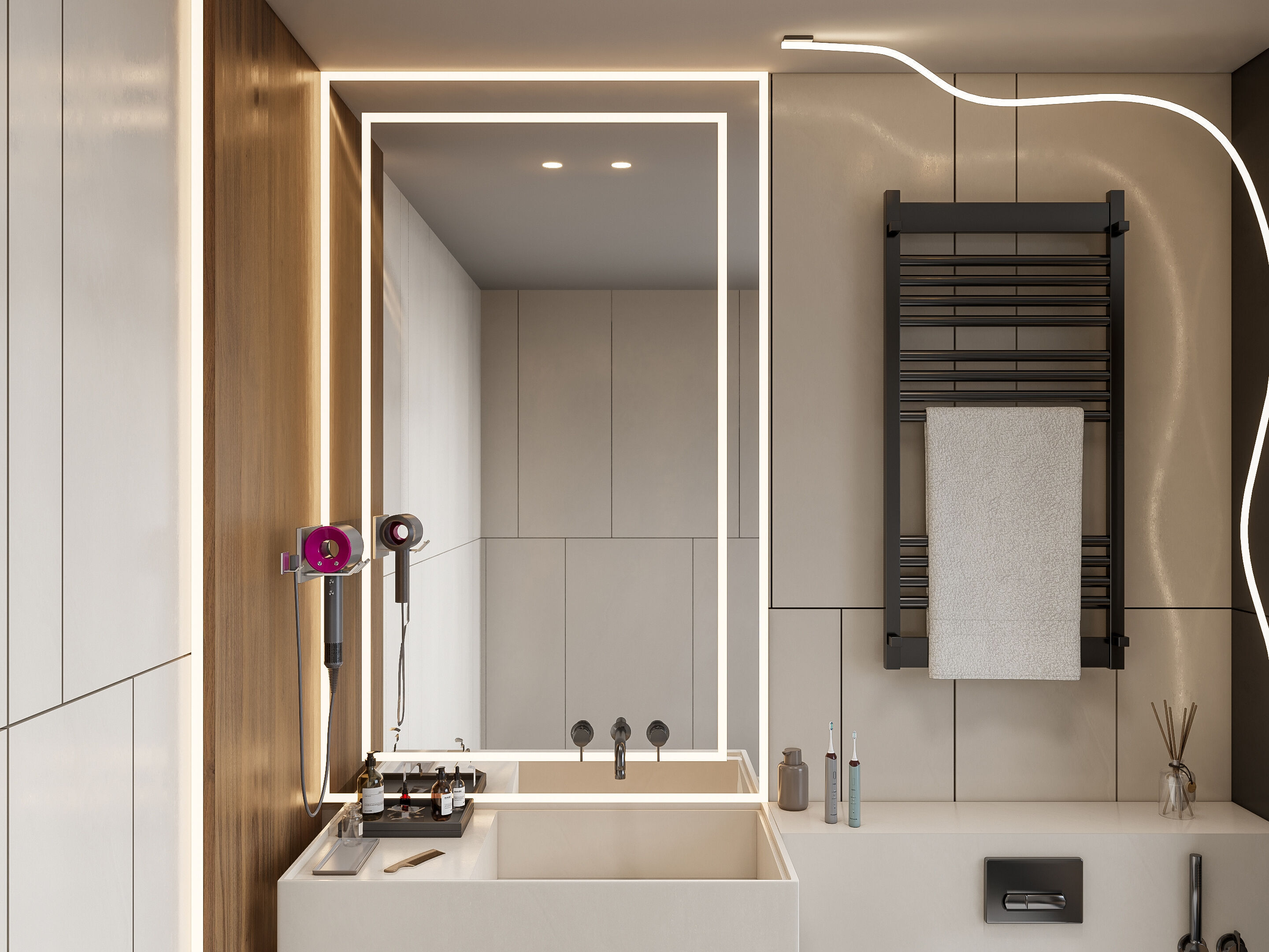 Bathroom 54 3D model_4
