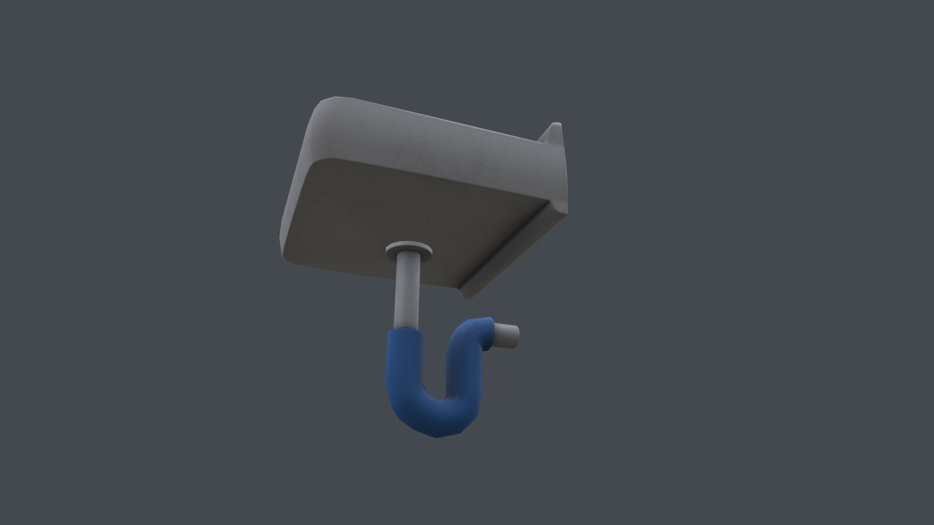 Sink model Low-poly 3D model_3