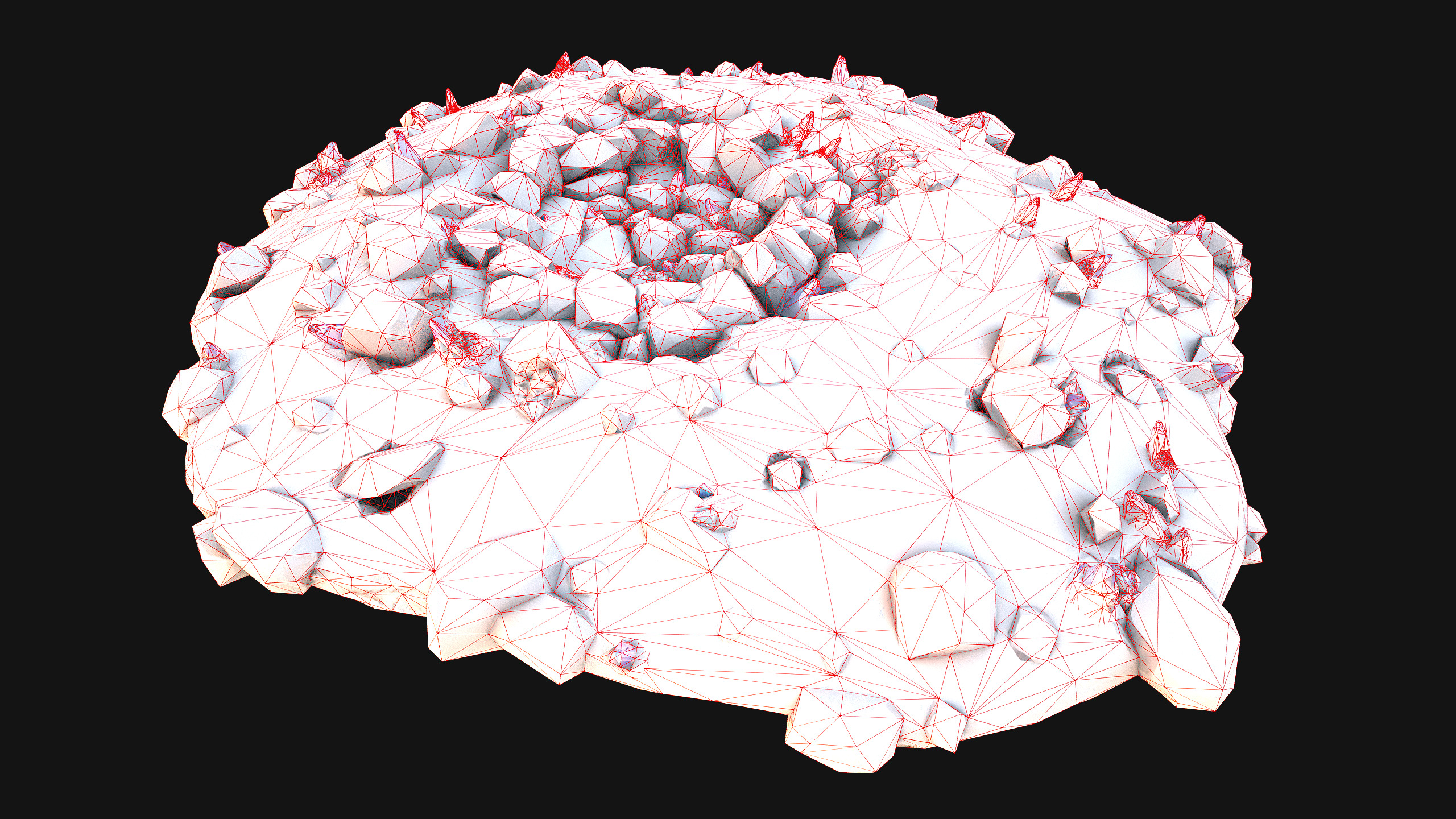 Medieval Mine Industrial Environment Pack Ore Crystals Metal Low-poly 3D model_85