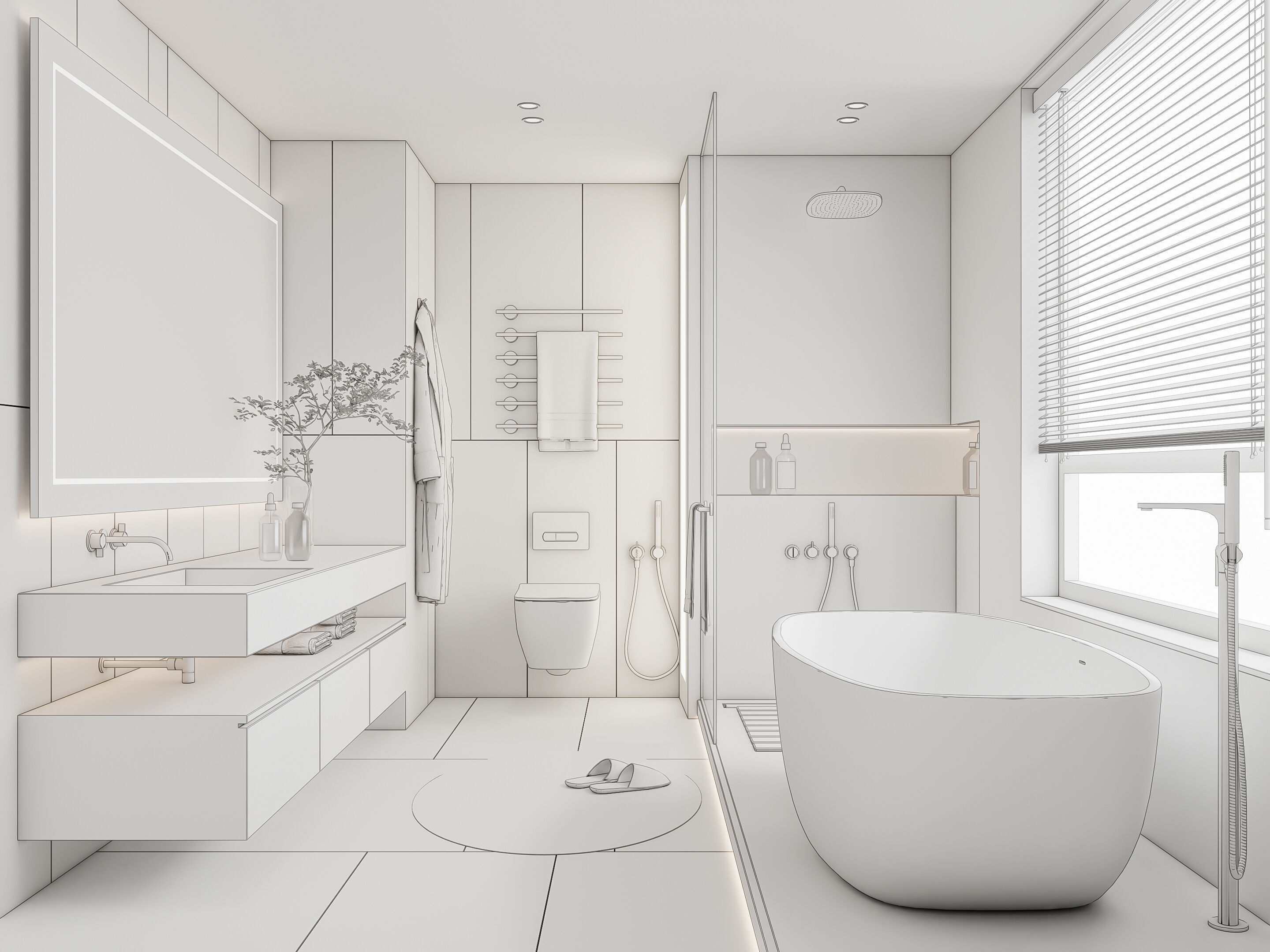 Bathroom 58 3D model_13